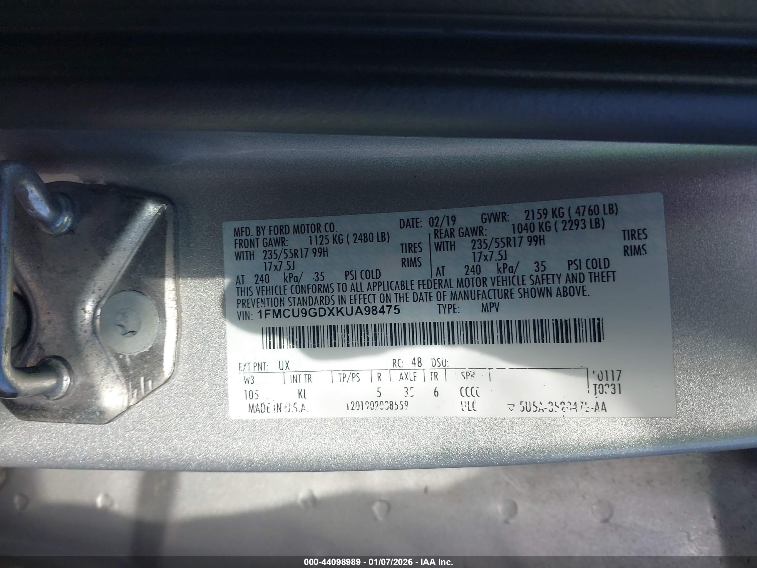 FORD ESCAPE image 9