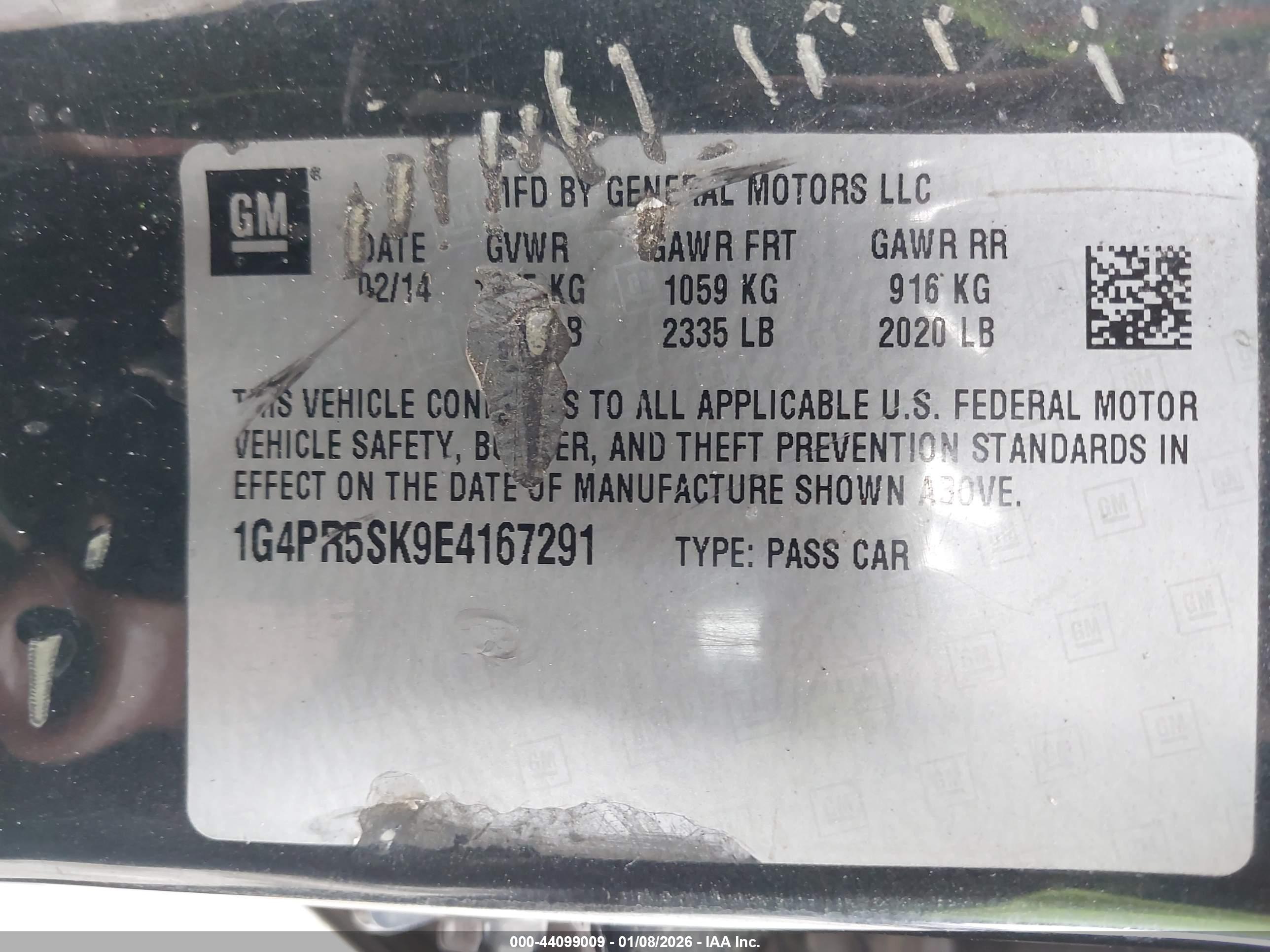 BUICK VERANO image 9