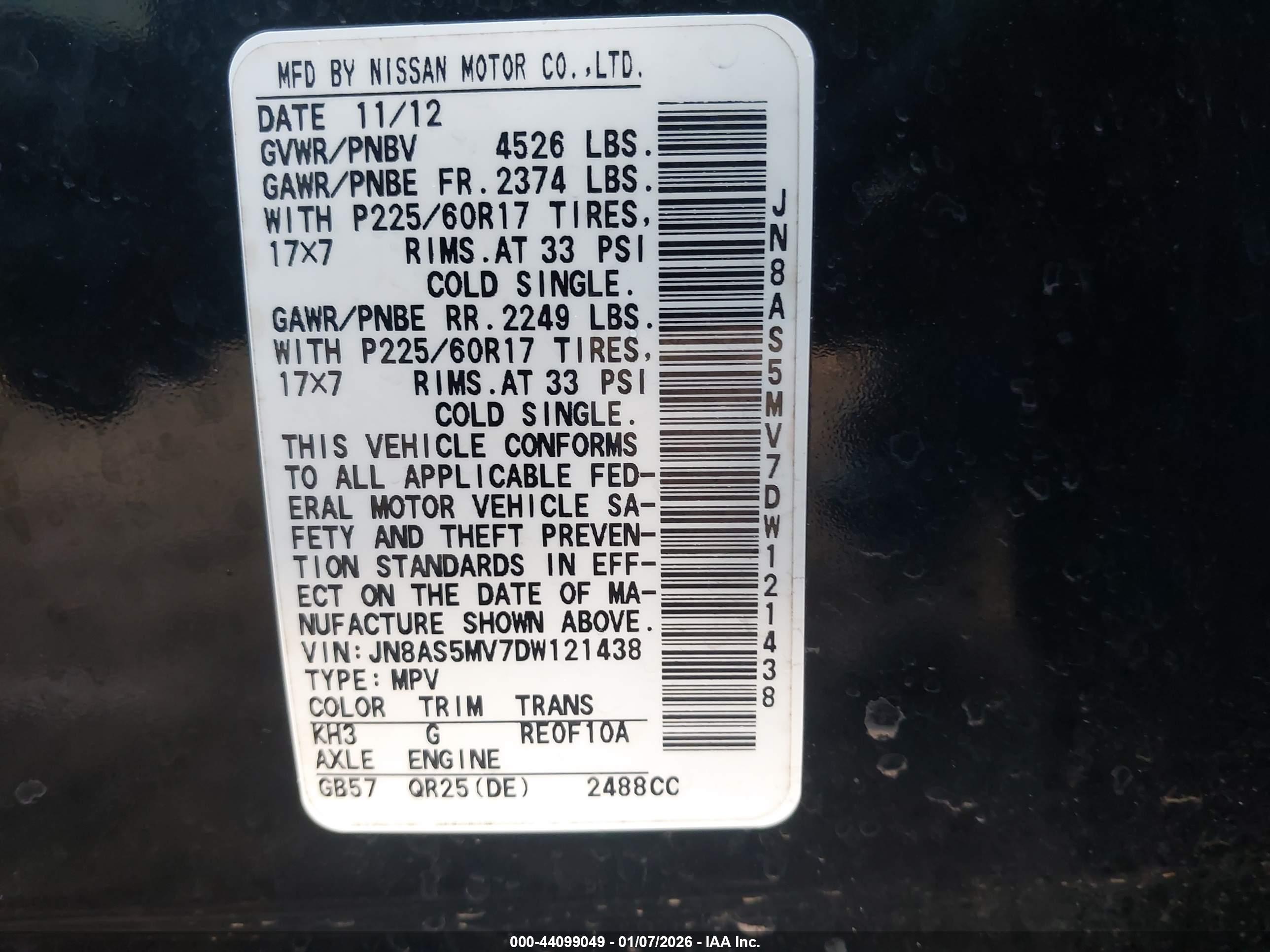 NISSAN ROGUE image 9