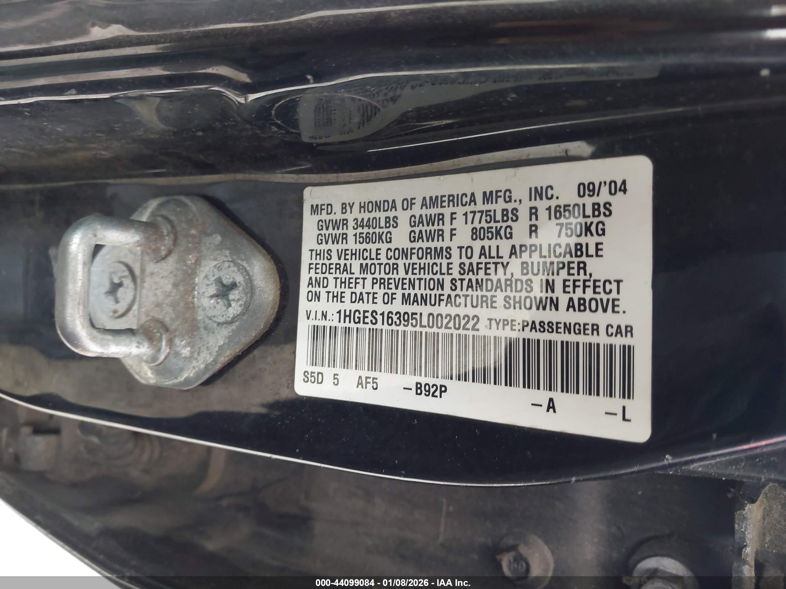 HONDA CIVIC image 9