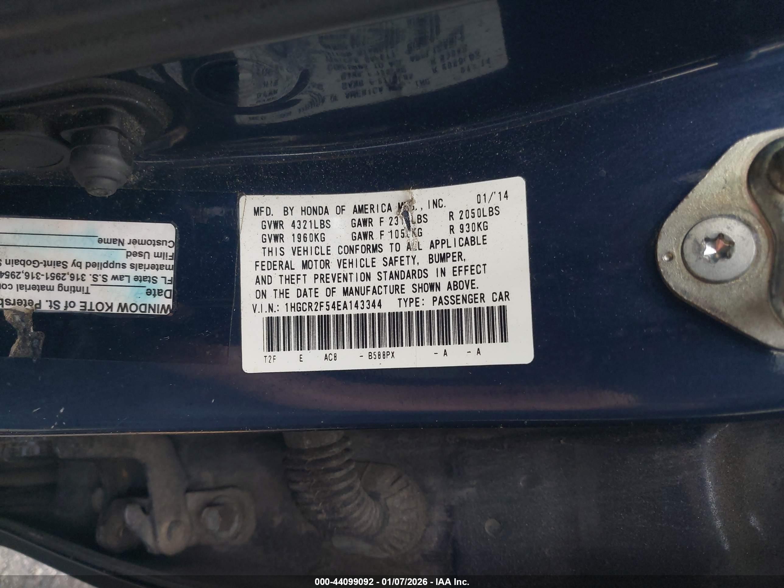 HONDA ACCORD image 9
