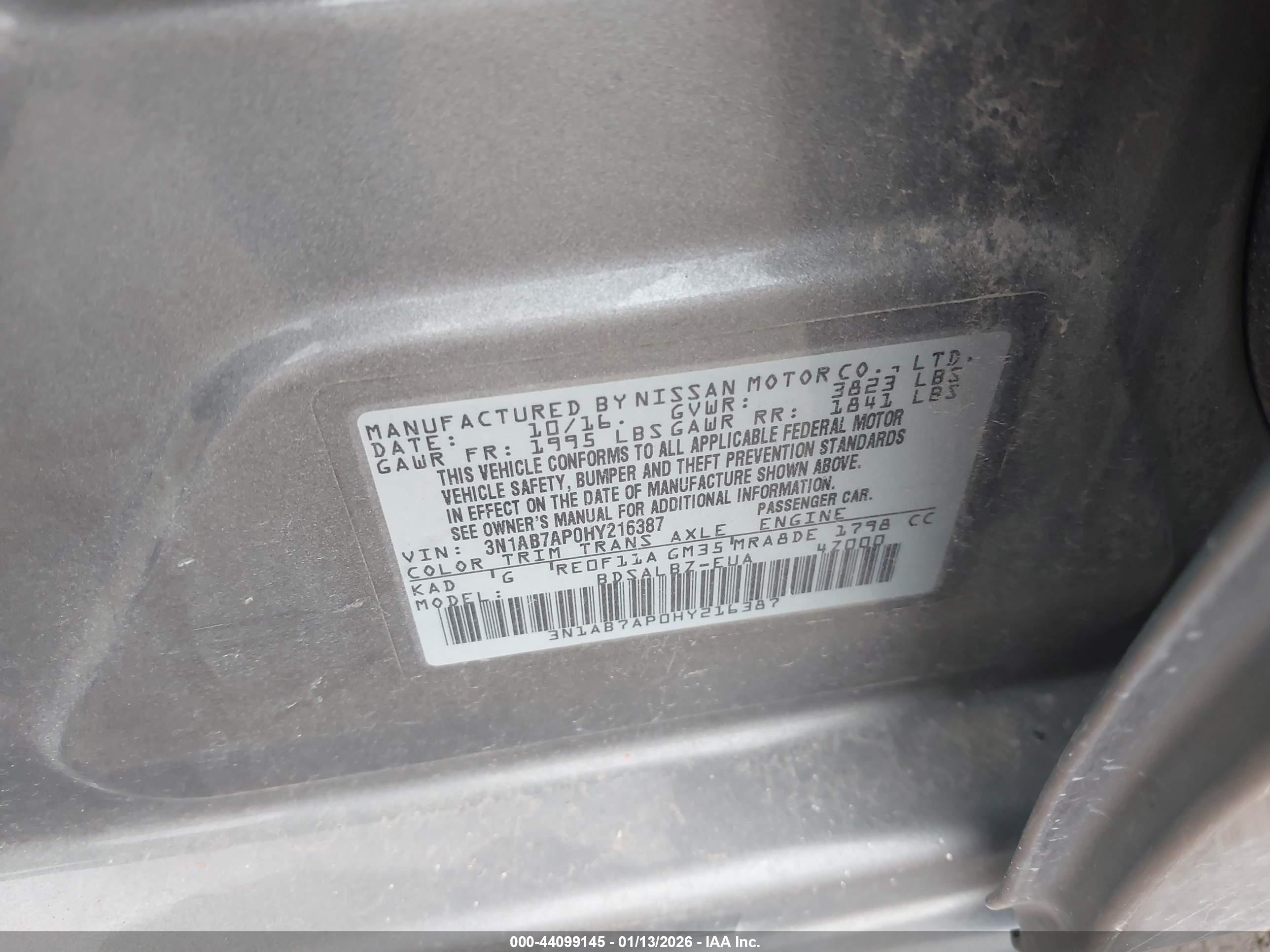 NISSAN SENTRA image 9