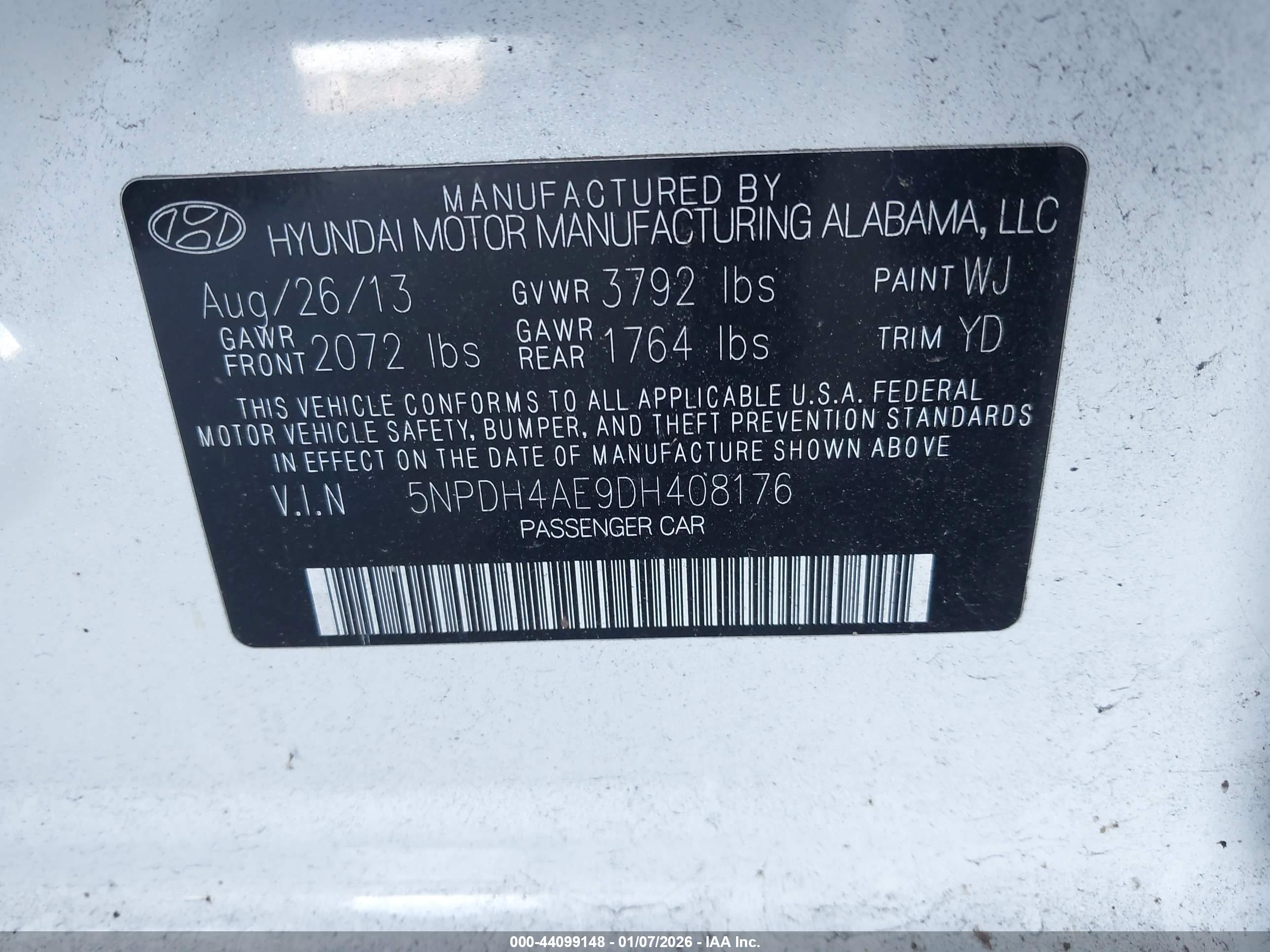 HYUNDAI ELANTRA image 9