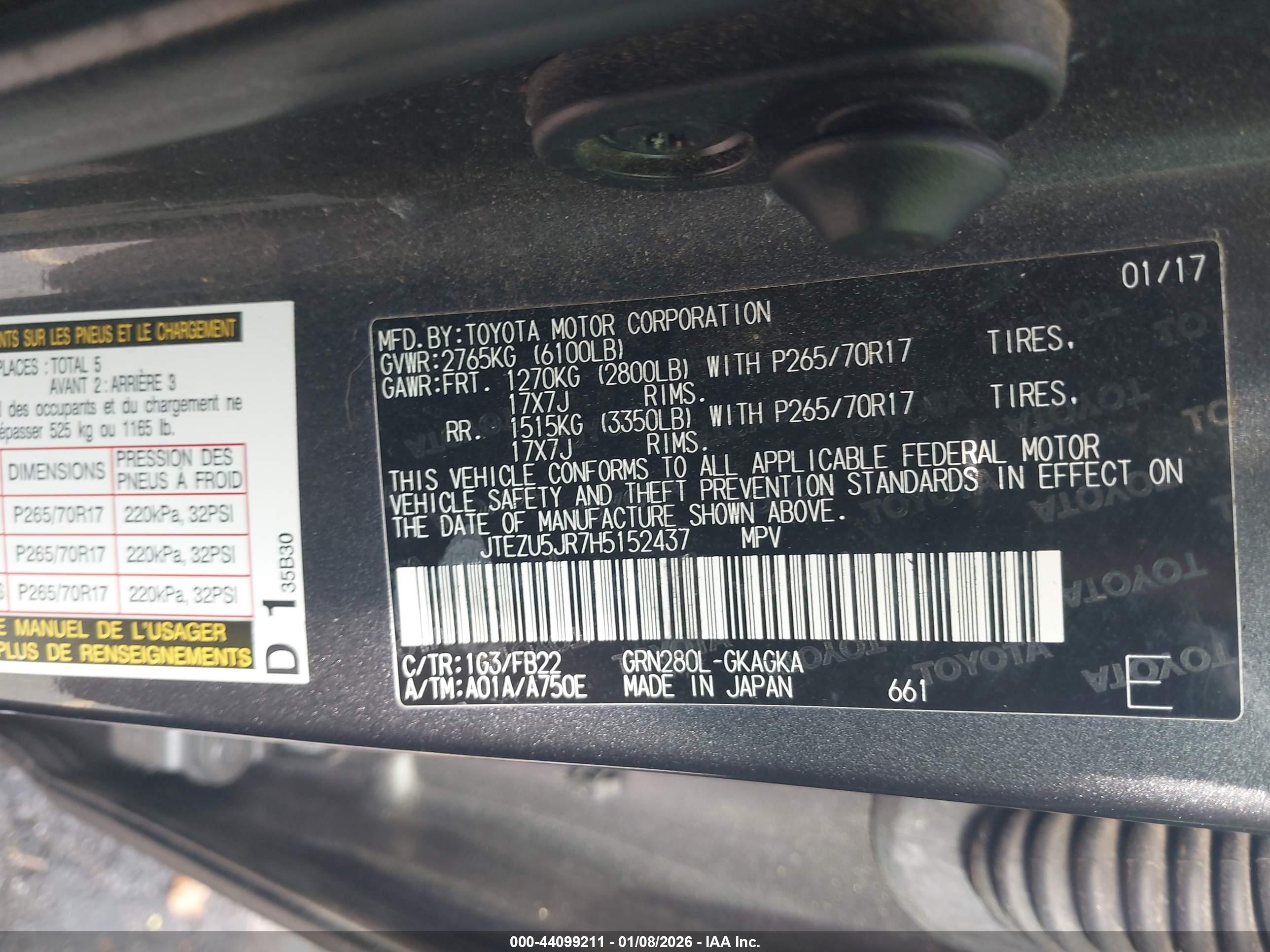 TOYOTA 4RUNNER image 9