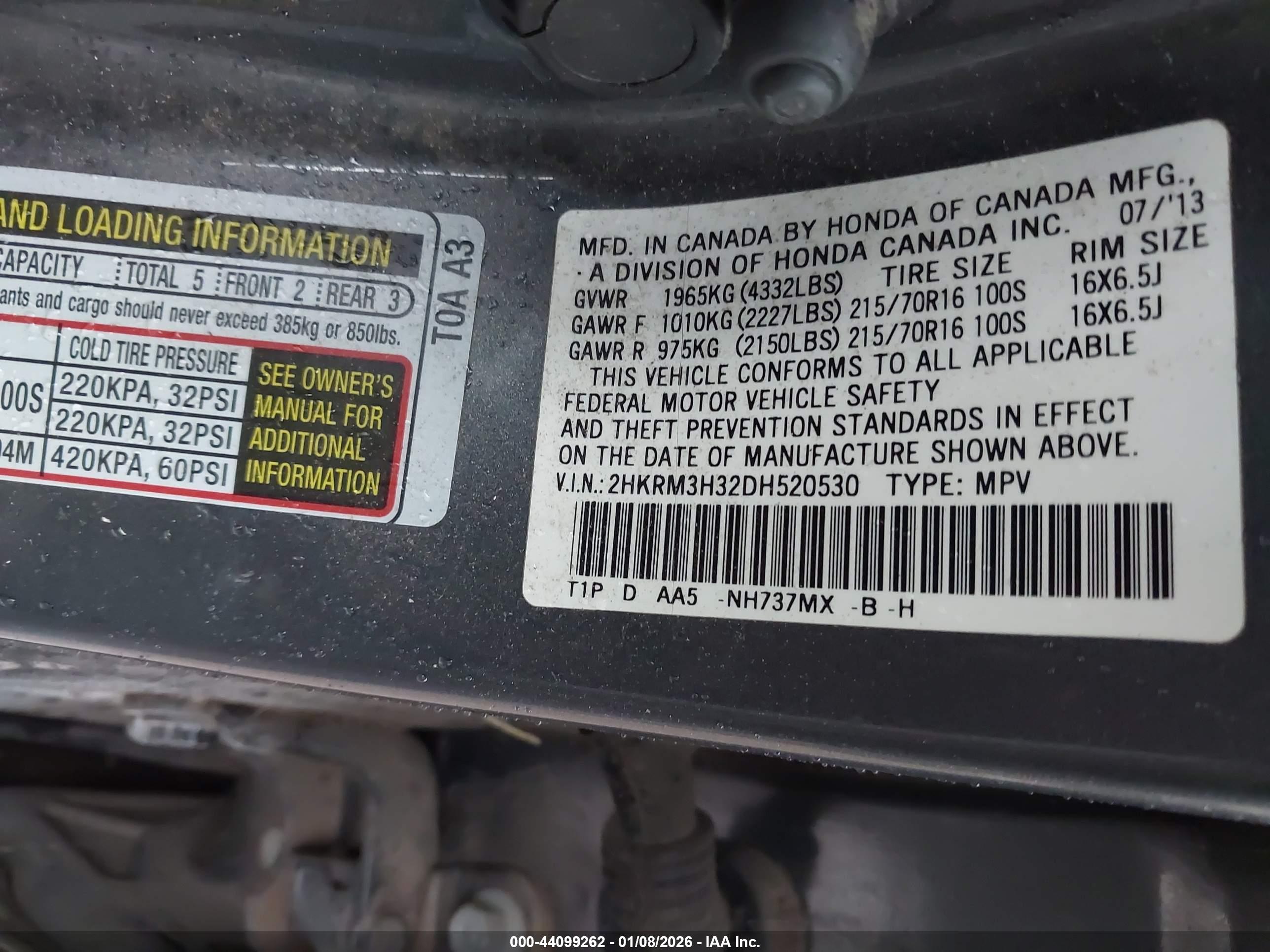 HONDA CR-V image 9