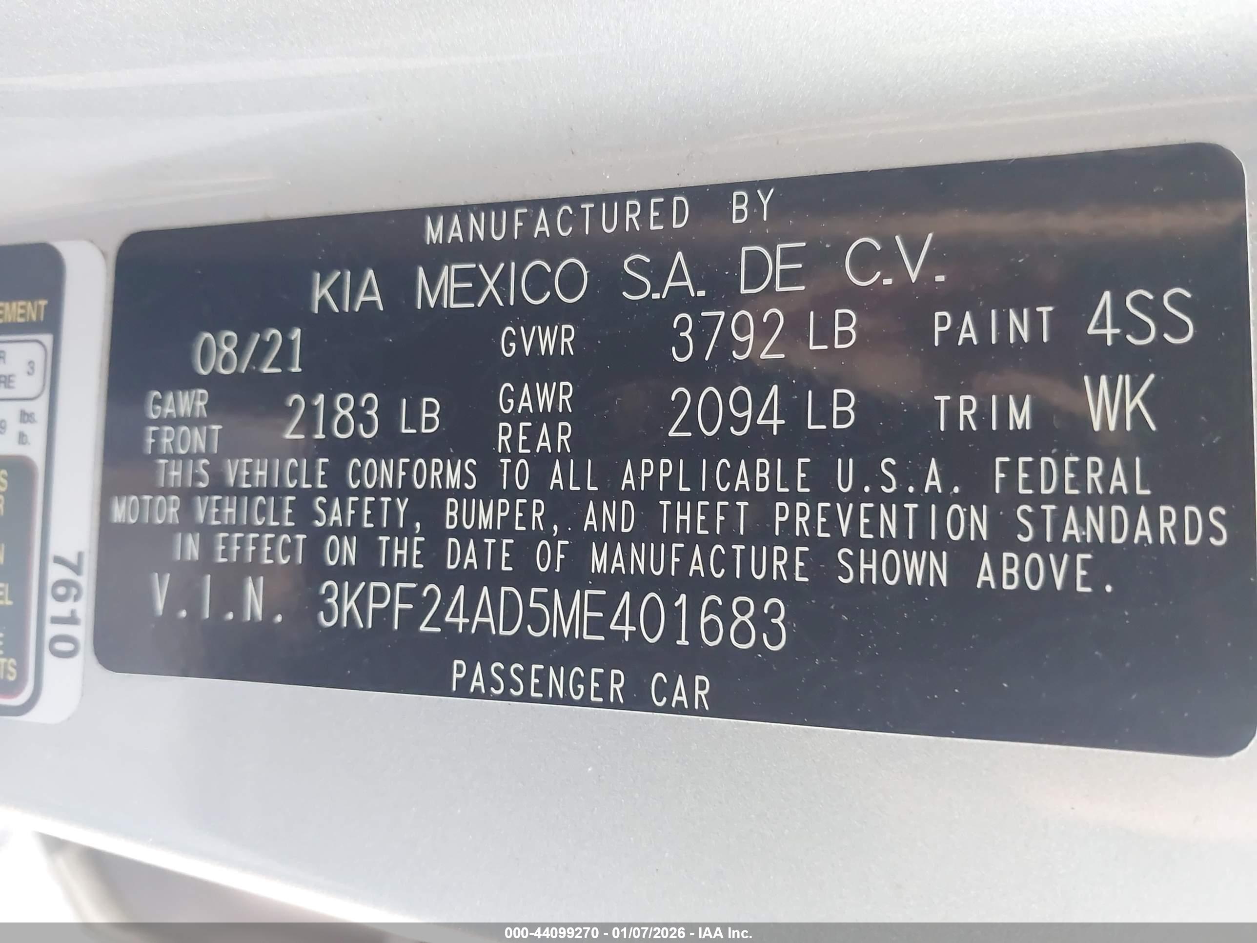 KIA FORTE image 9