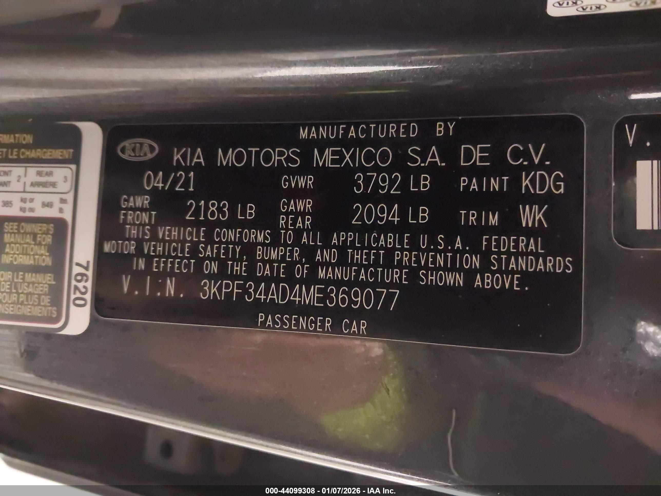 KIA FORTE image 9