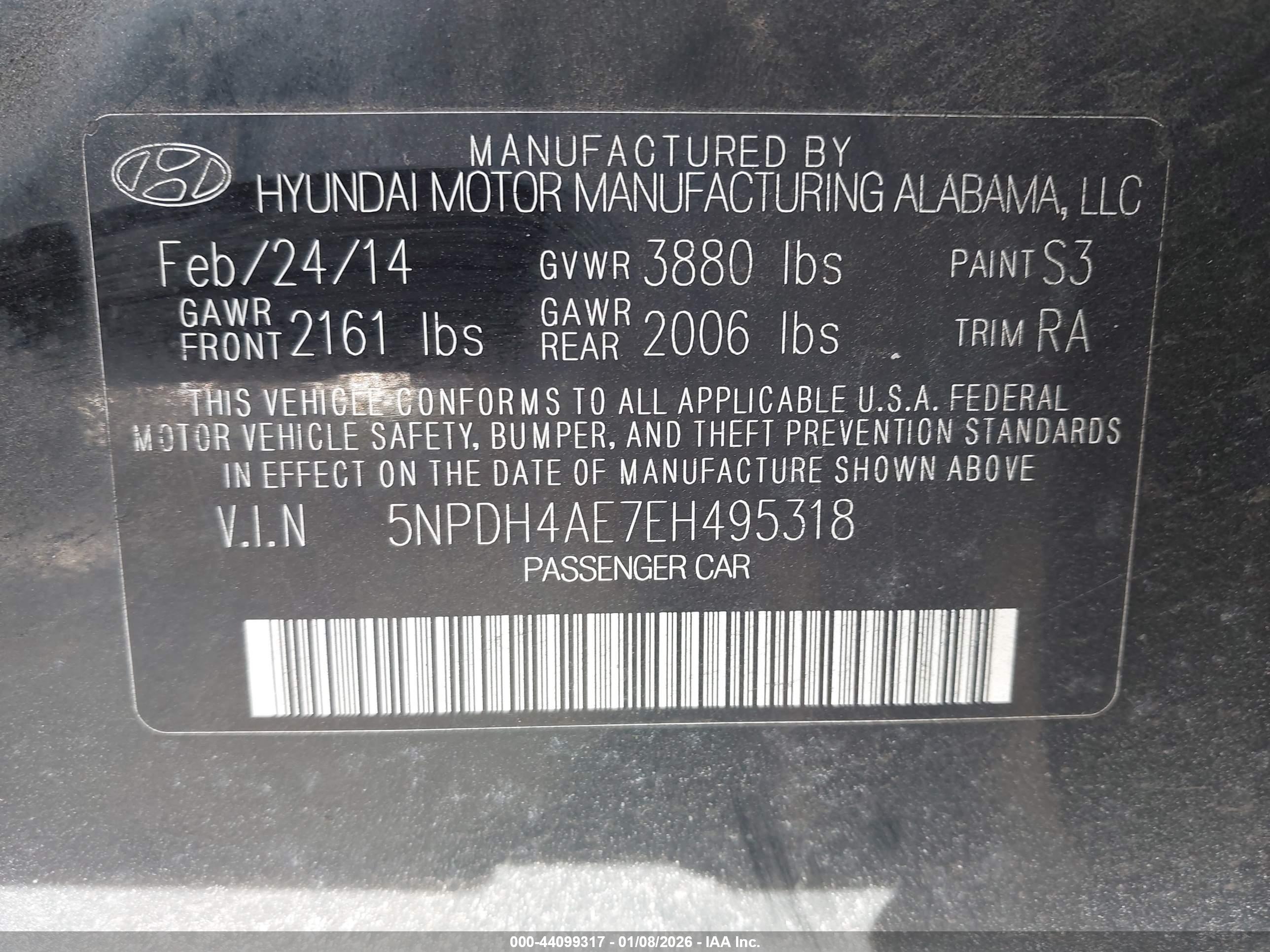 HYUNDAI ELANTRA image 9