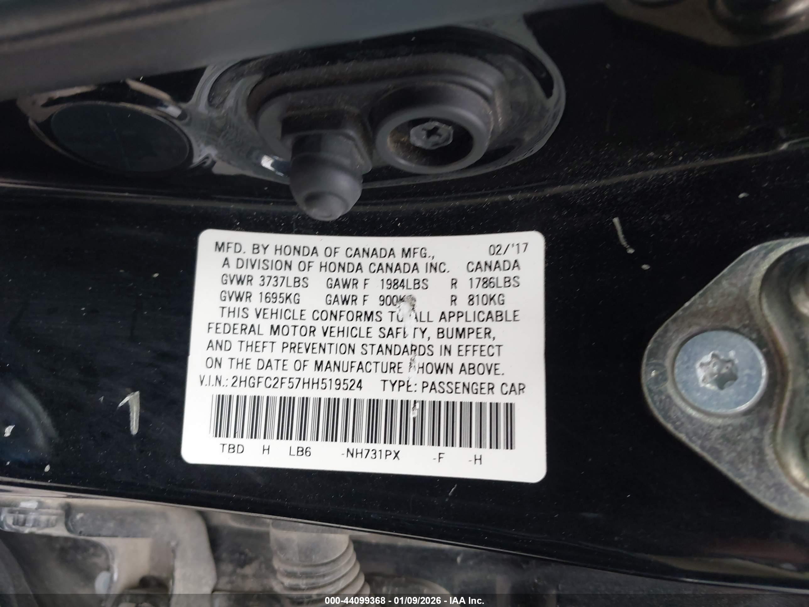 HONDA CIVIC image 9