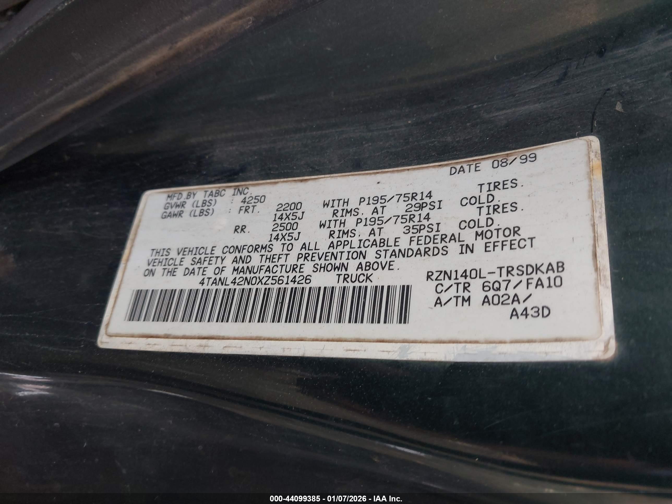 TOYOTA TACOMA image 9