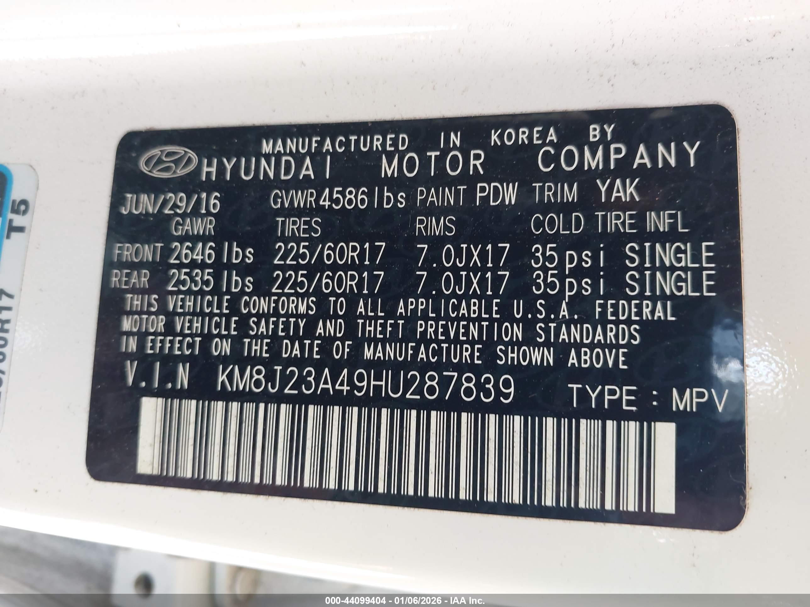 HYUNDAI TUCSON image 9