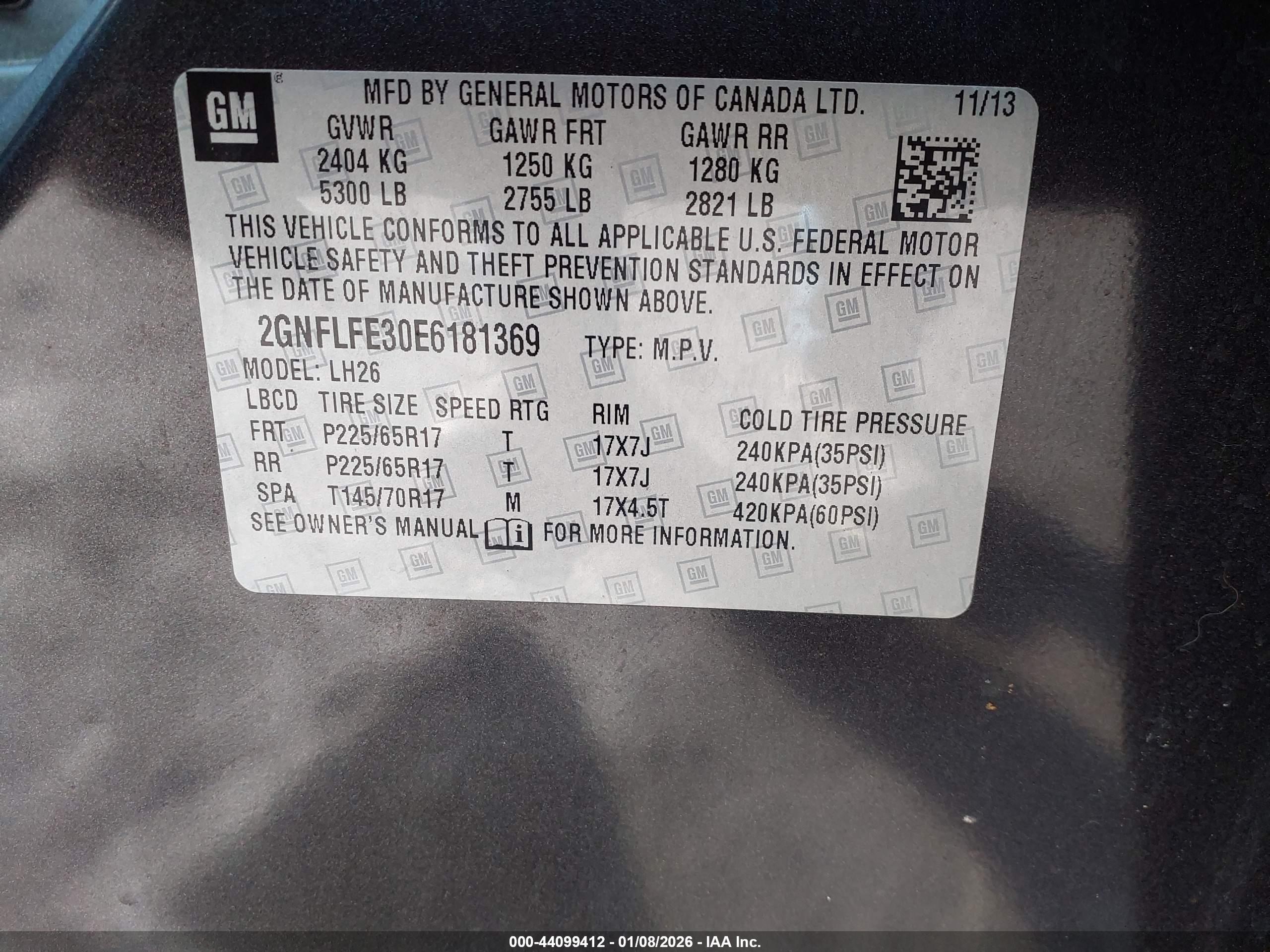 CHEVROLET EQUINOX image 9
