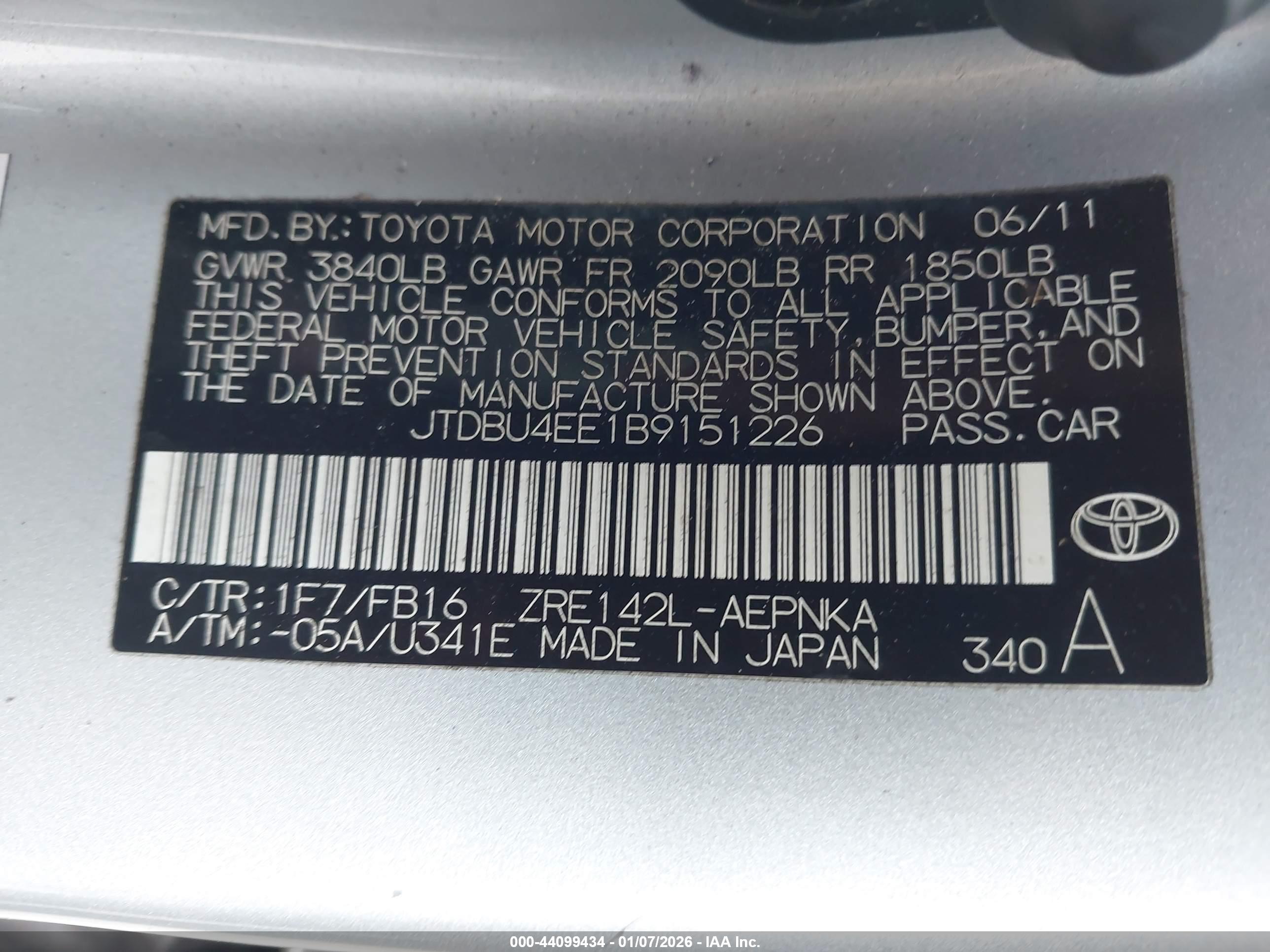 TOYOTA COROLLA image 9