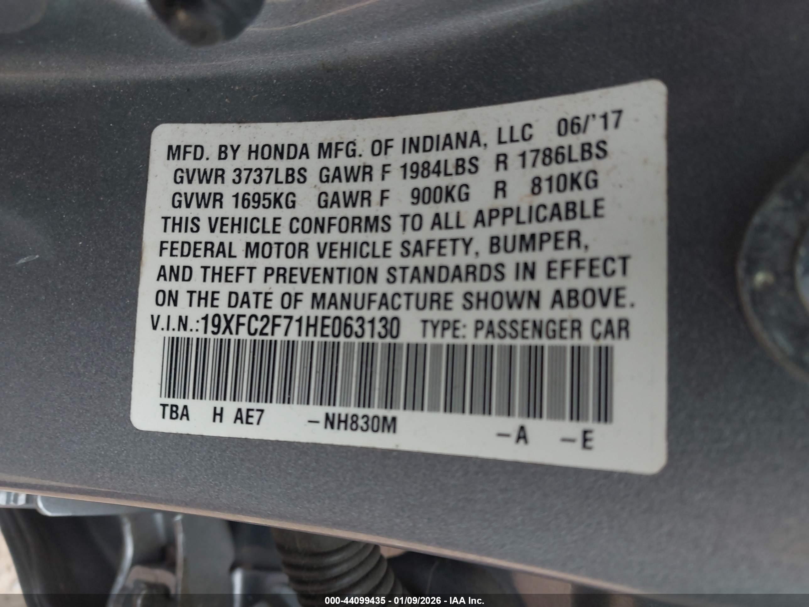 HONDA CIVIC image 9
