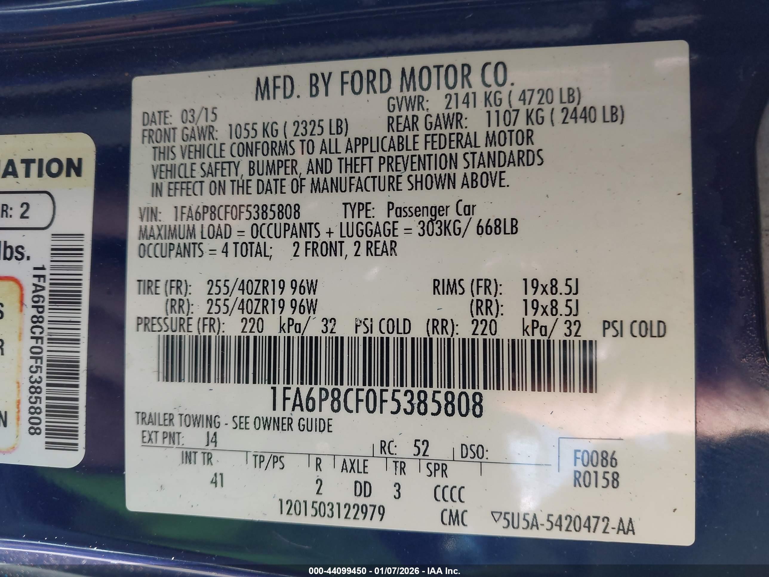 FORD MUSTANG image 9
