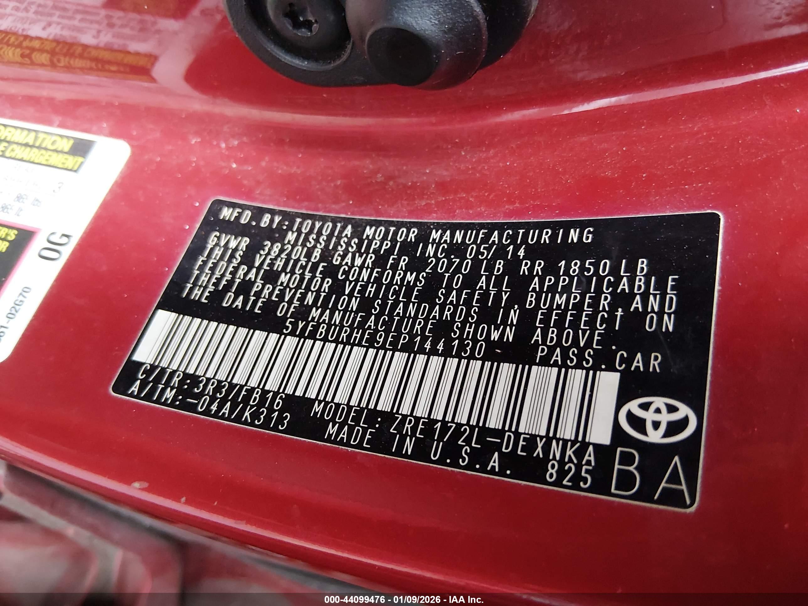 TOYOTA COROLLA image 9