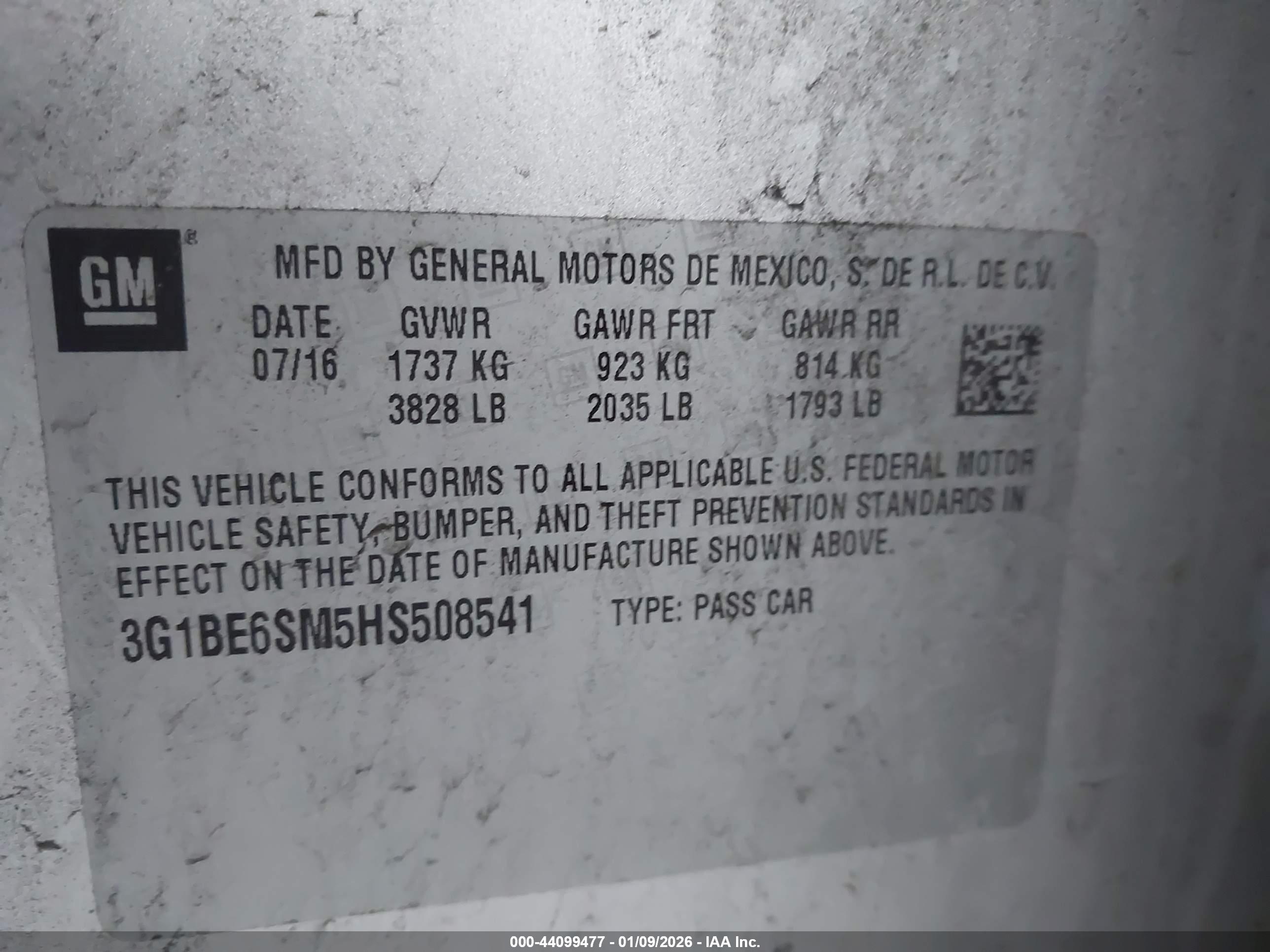 CHEVROLET CRUZE image 9
