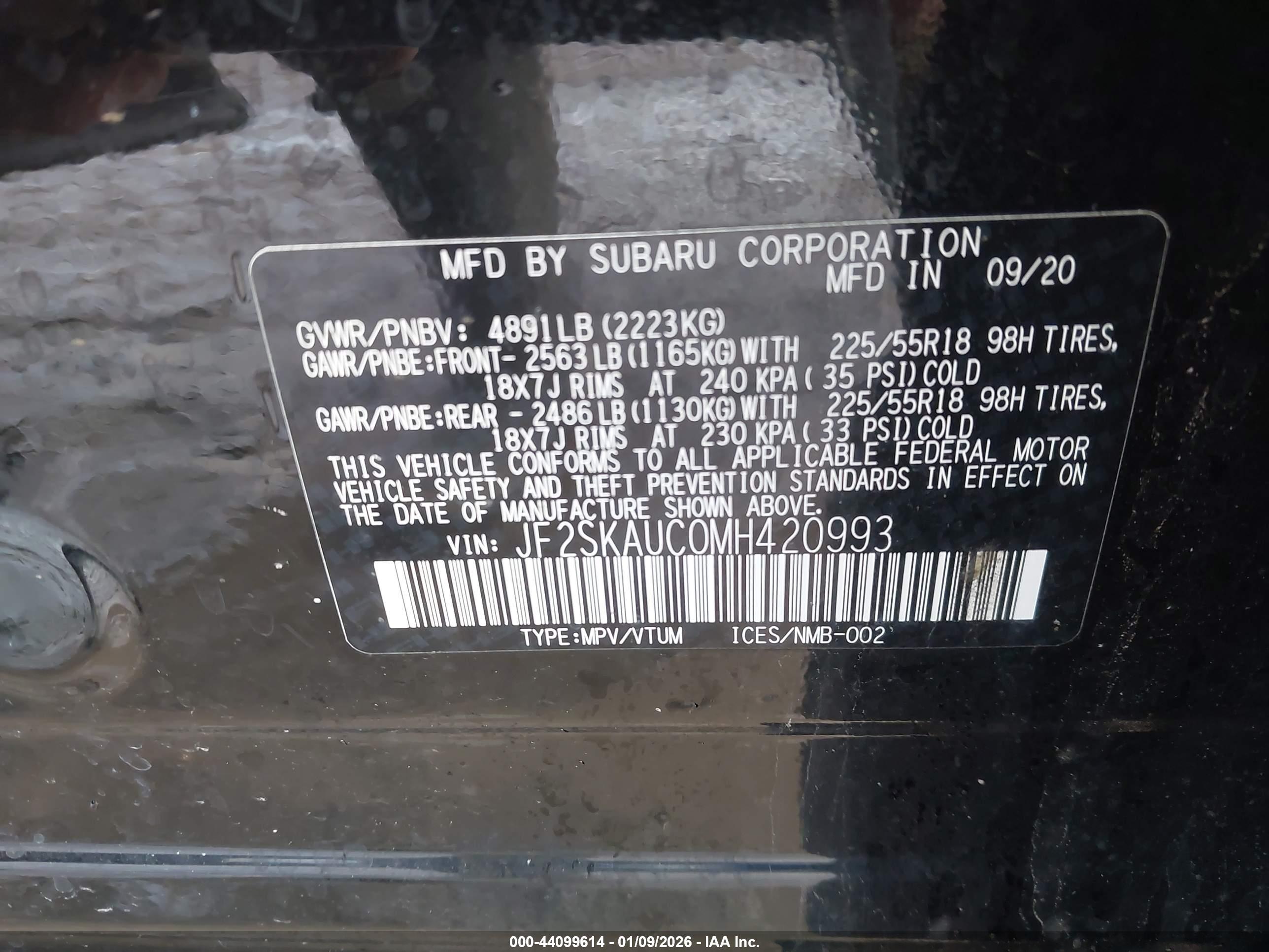 SUBARU FORESTER image 9
