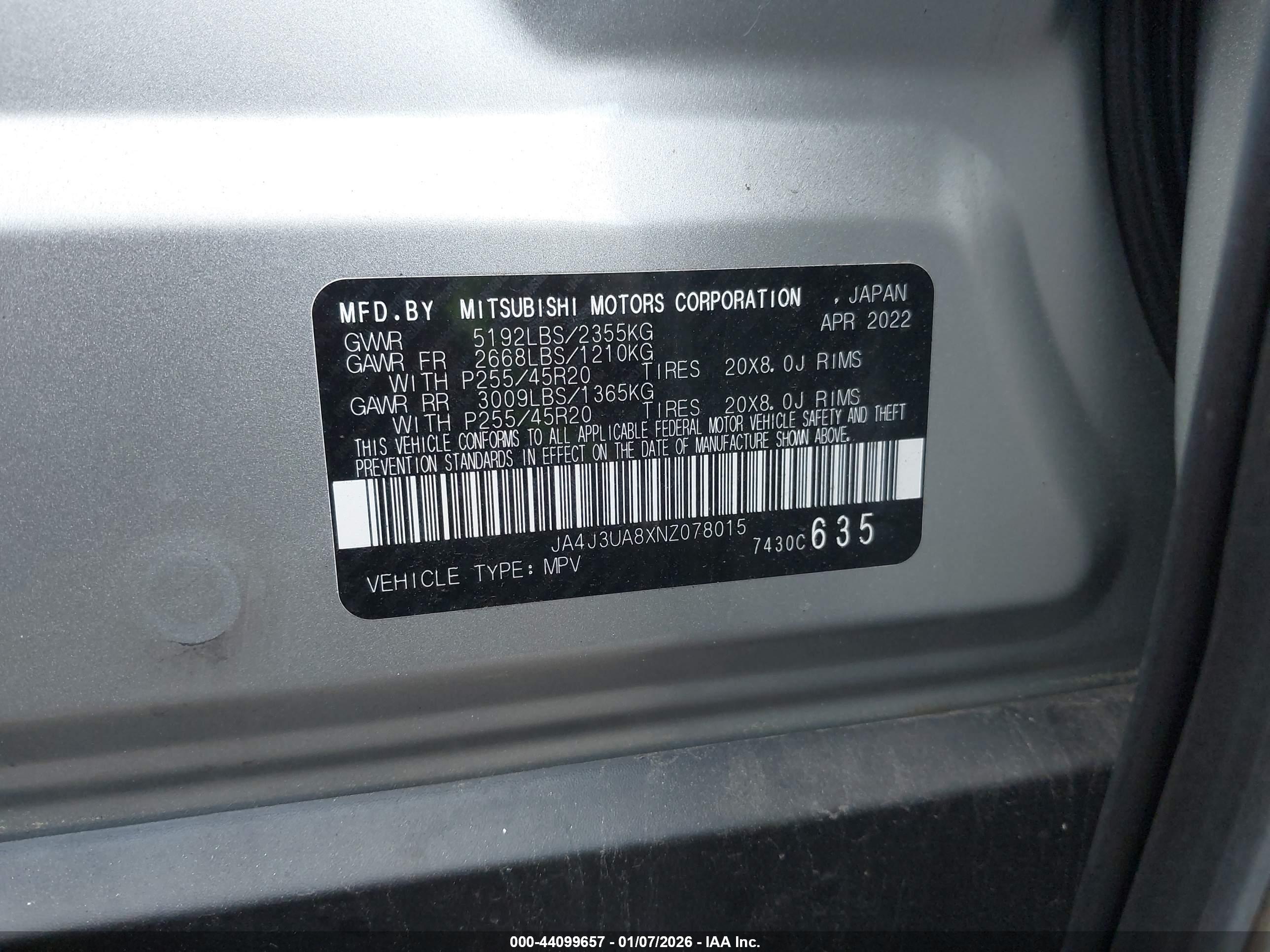 MITSUBISHI OUTLANDER image 9