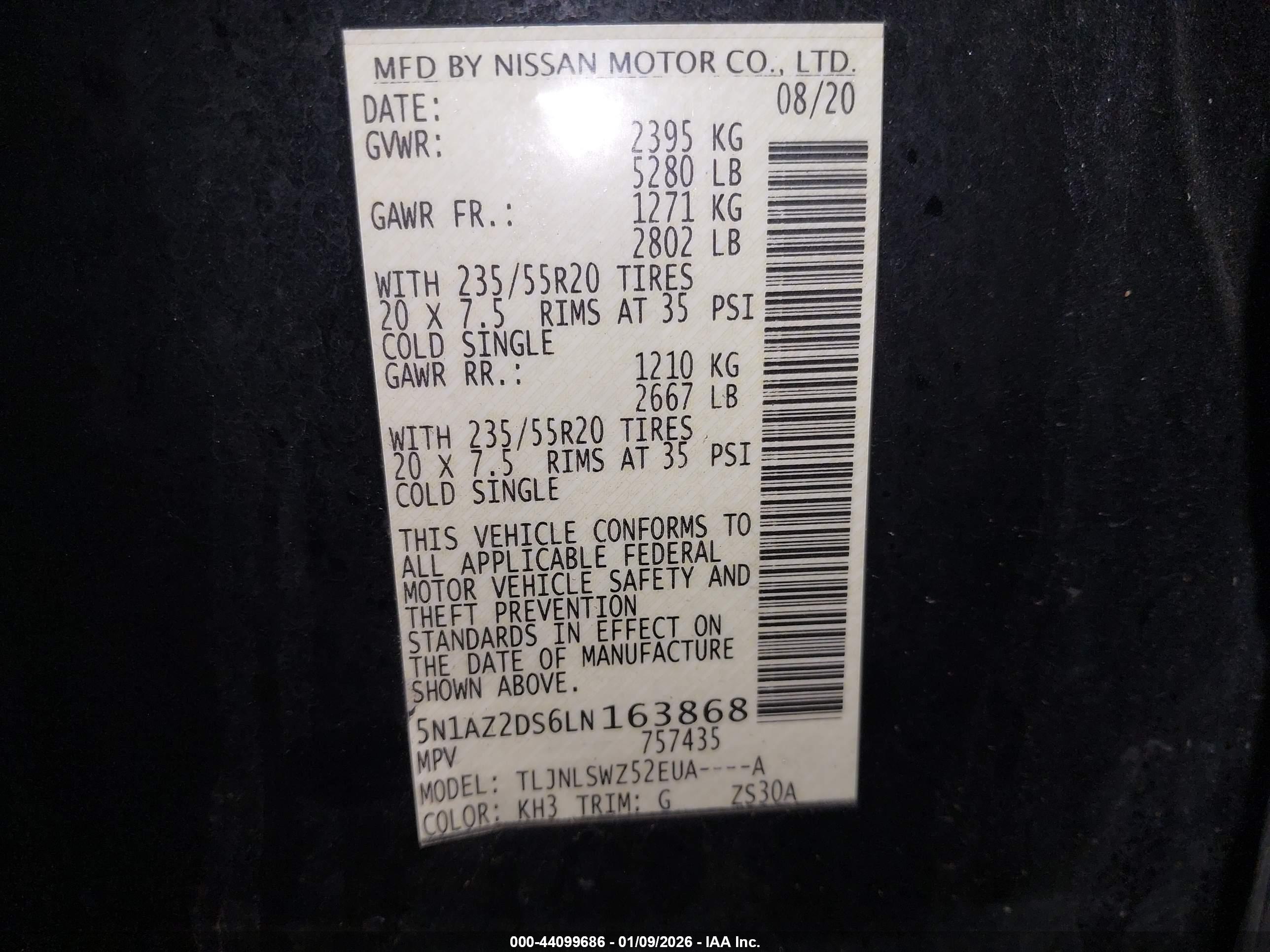 NISSAN MURANO image 9