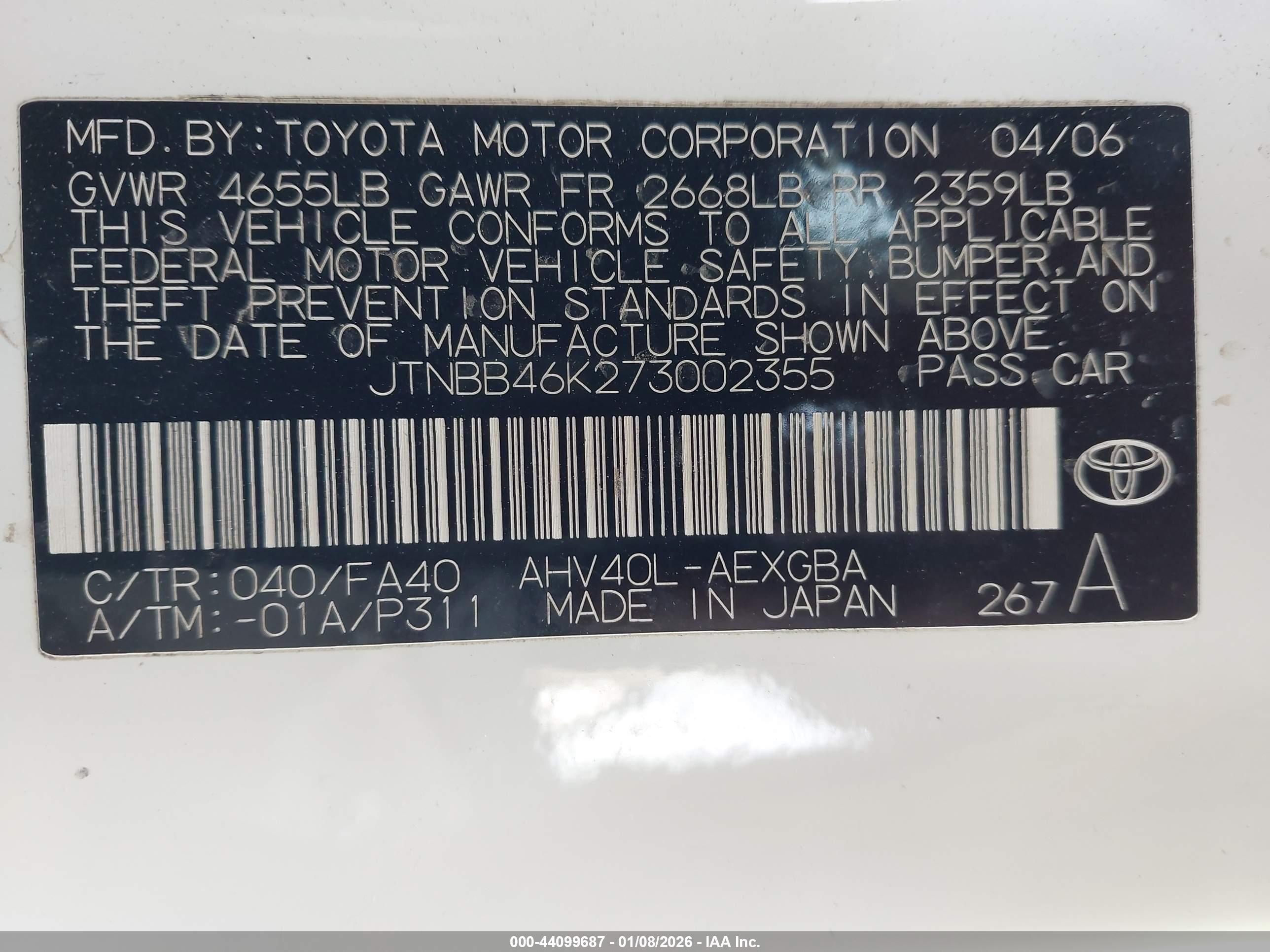 TOYOTA CAMRY image 9