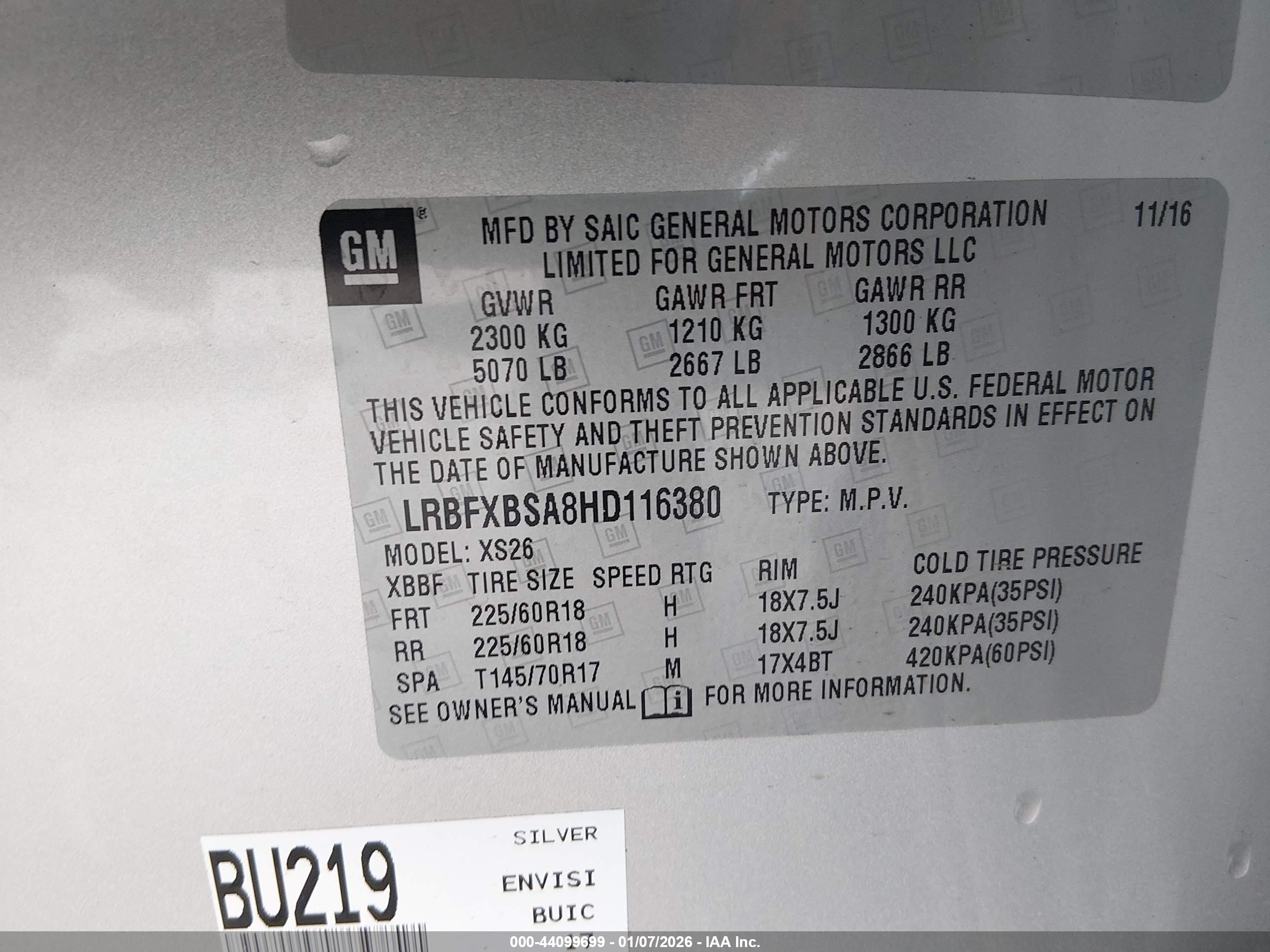 BUICK ENVISION image 9