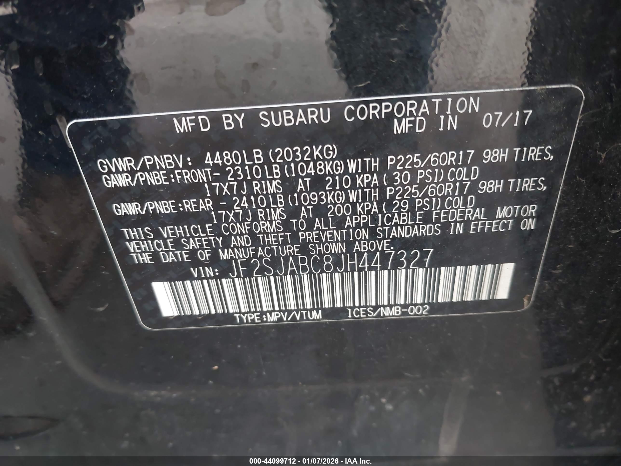 SUBARU FORESTER image 9
