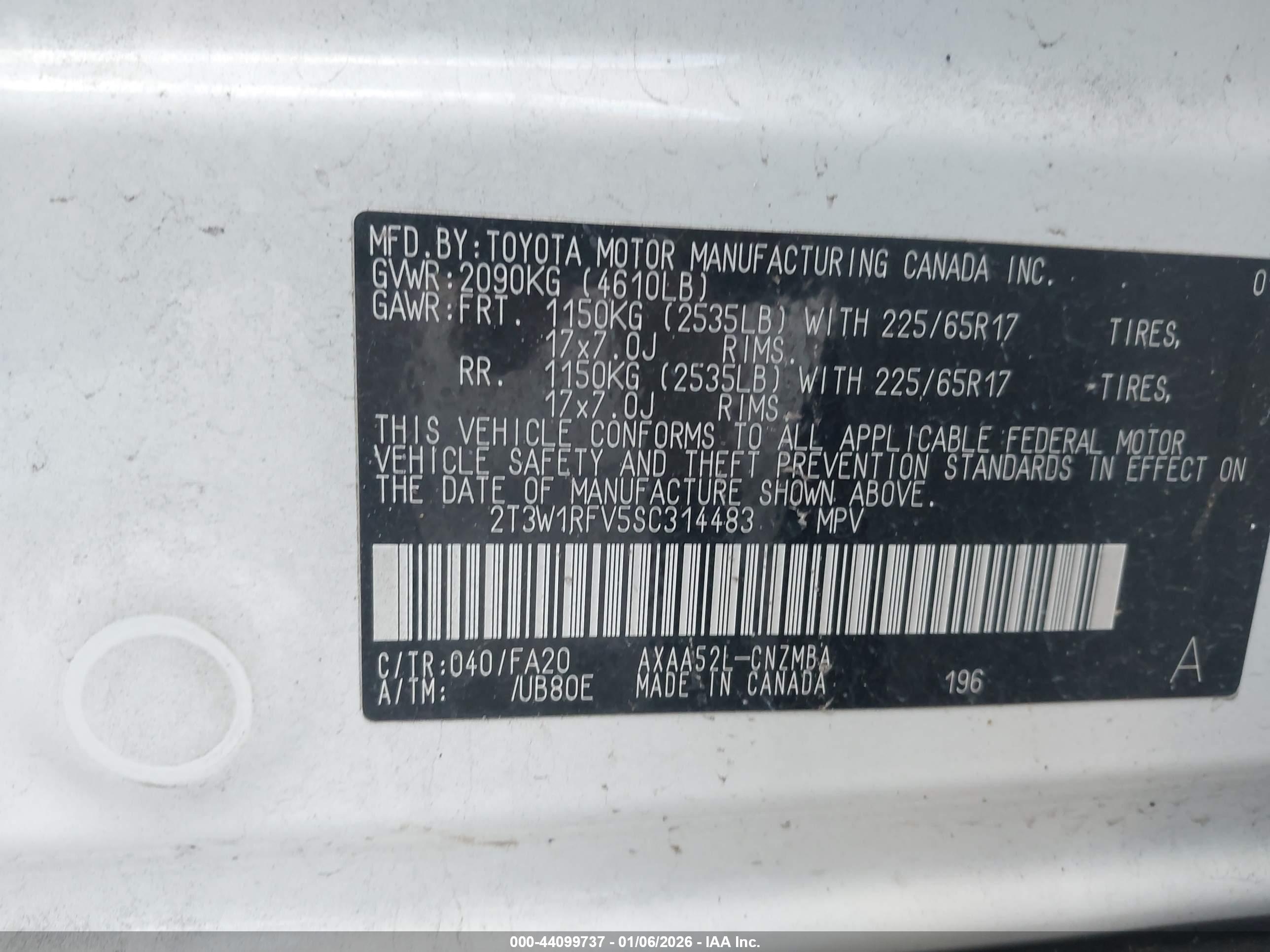 TOYOTA RAV4 image 9