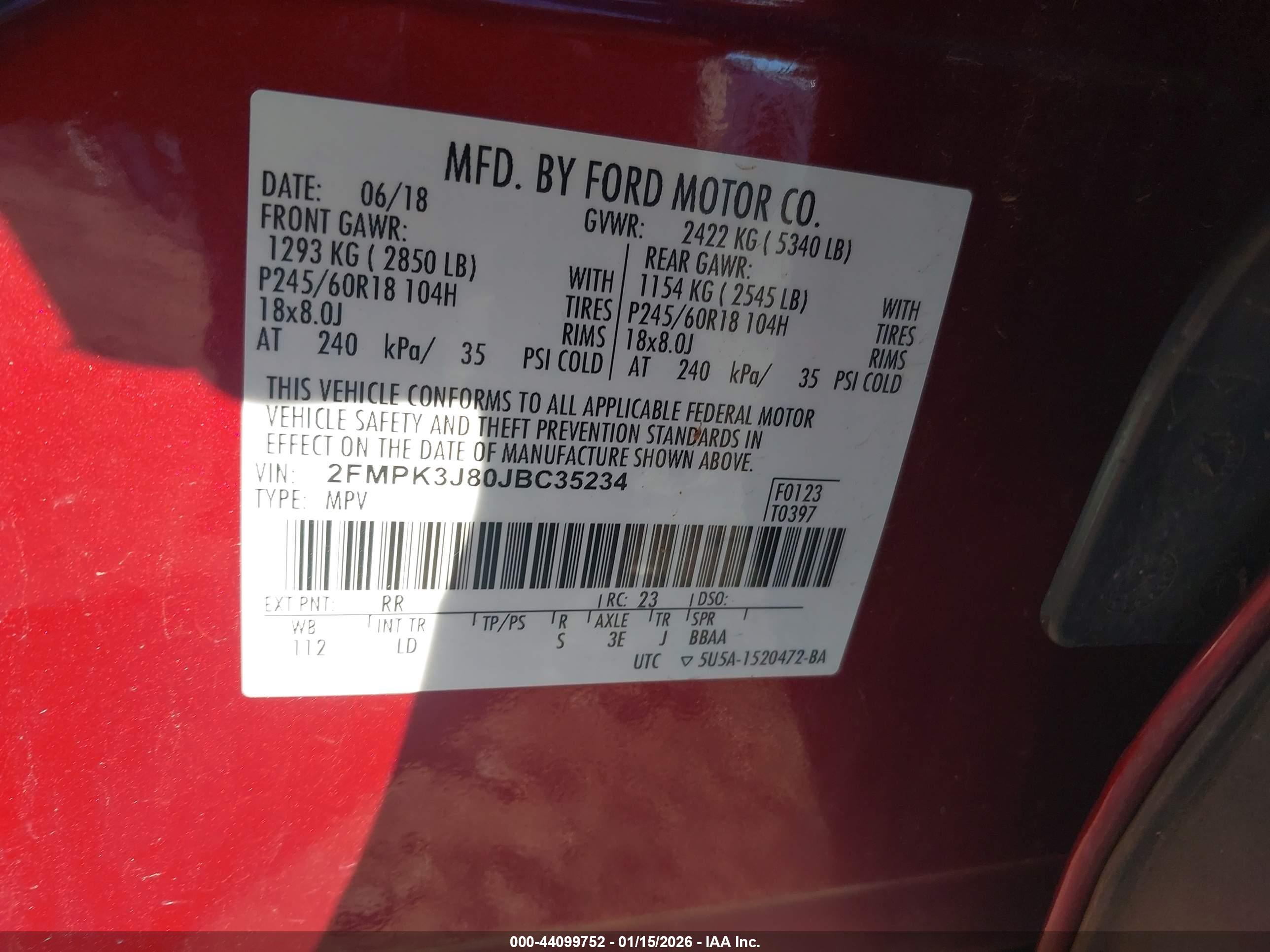 FORD EDGE image 9