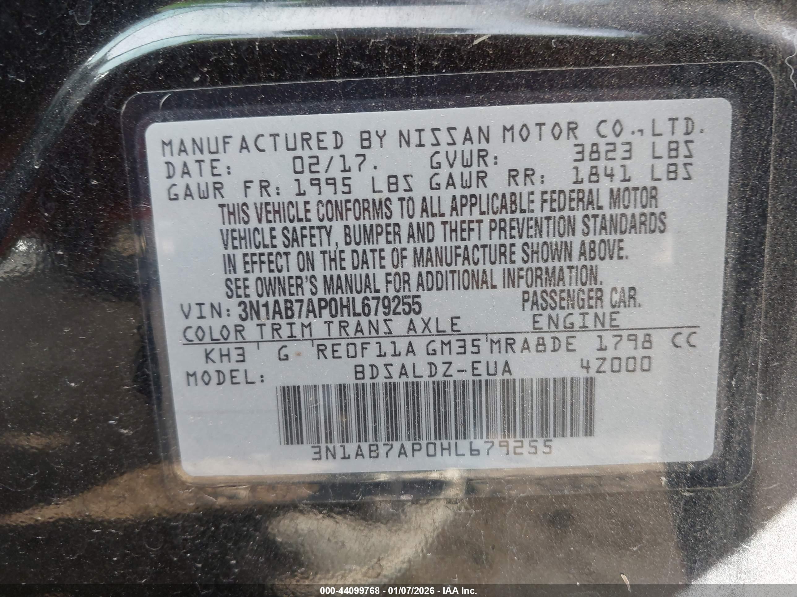 NISSAN SENTRA image 9