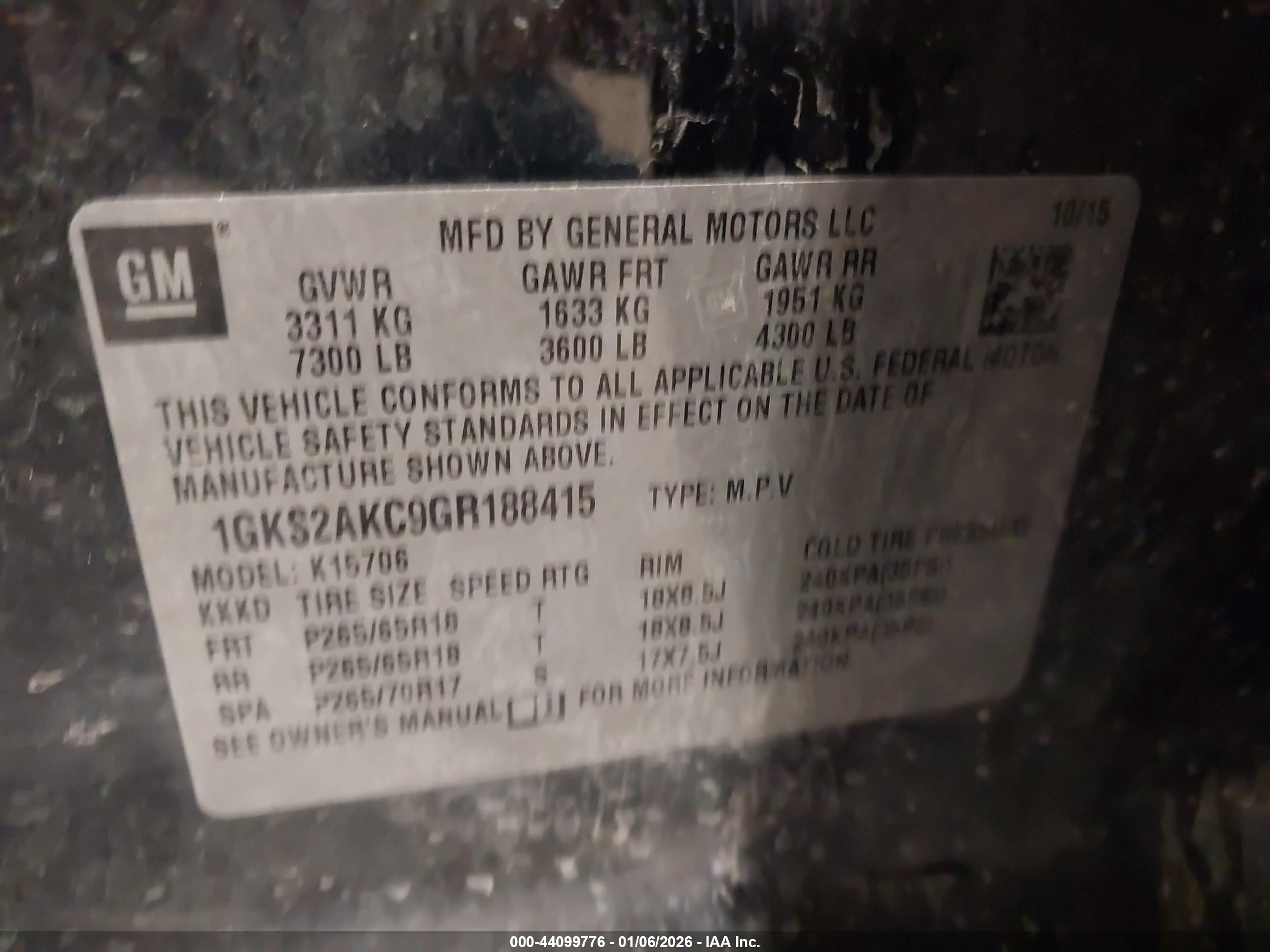 GMC YUKON image 9