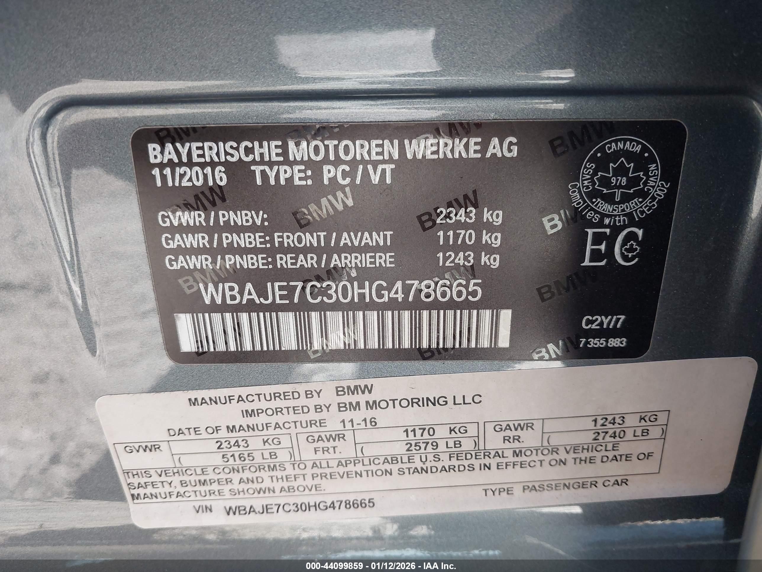BMW 540I image 9
