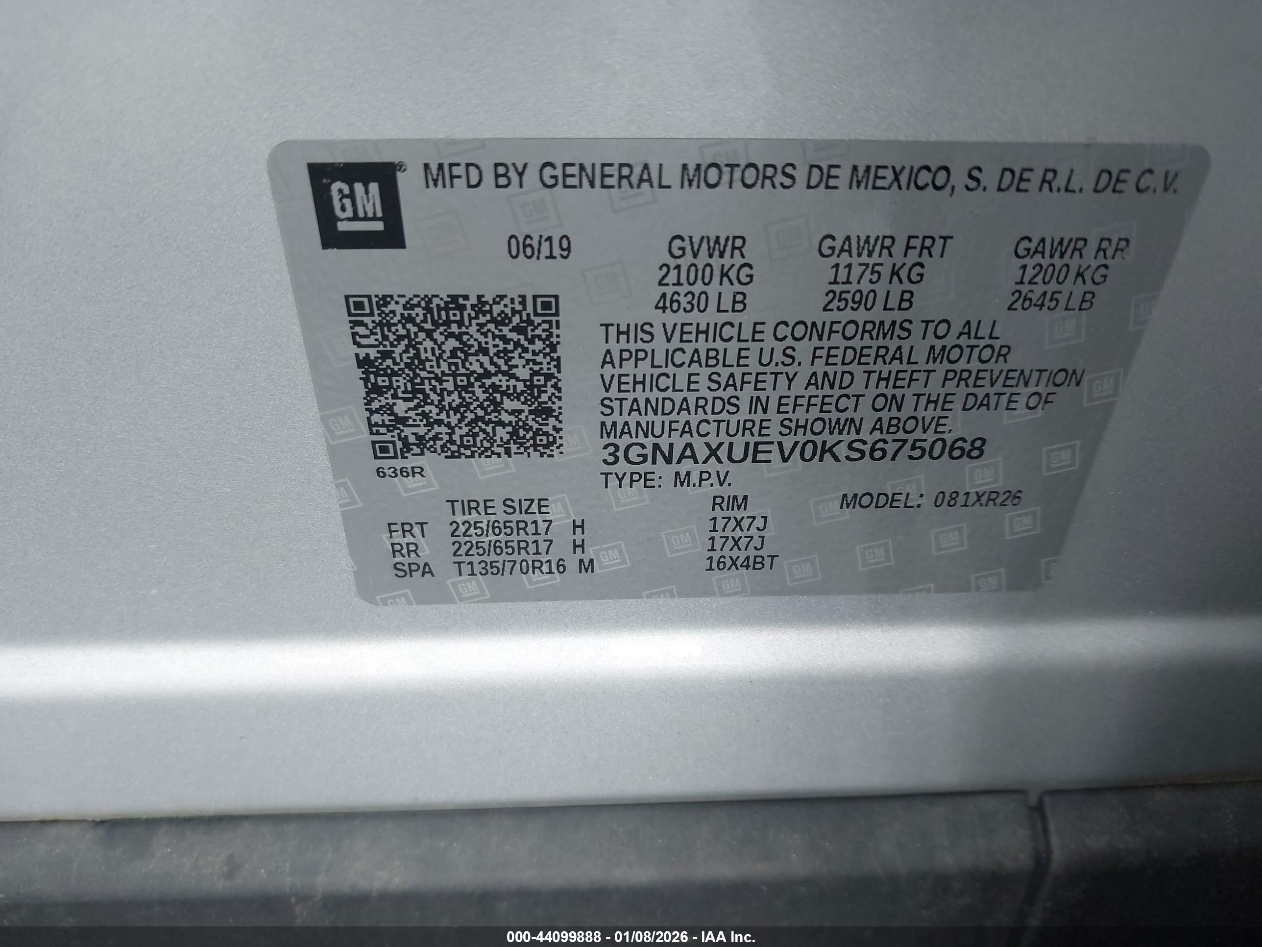 CHEVROLET EQUINOX image 9