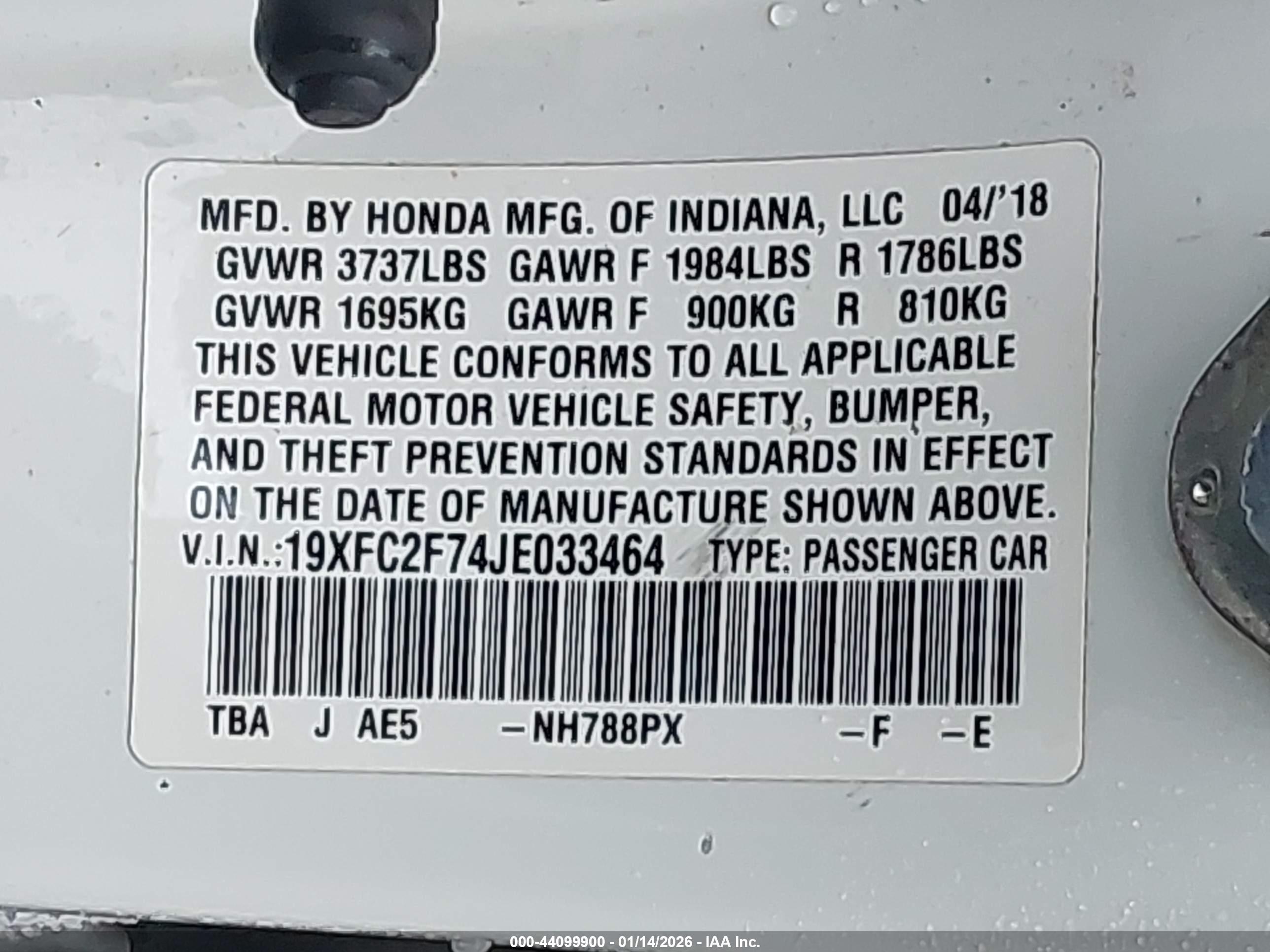 HONDA CIVIC image 9