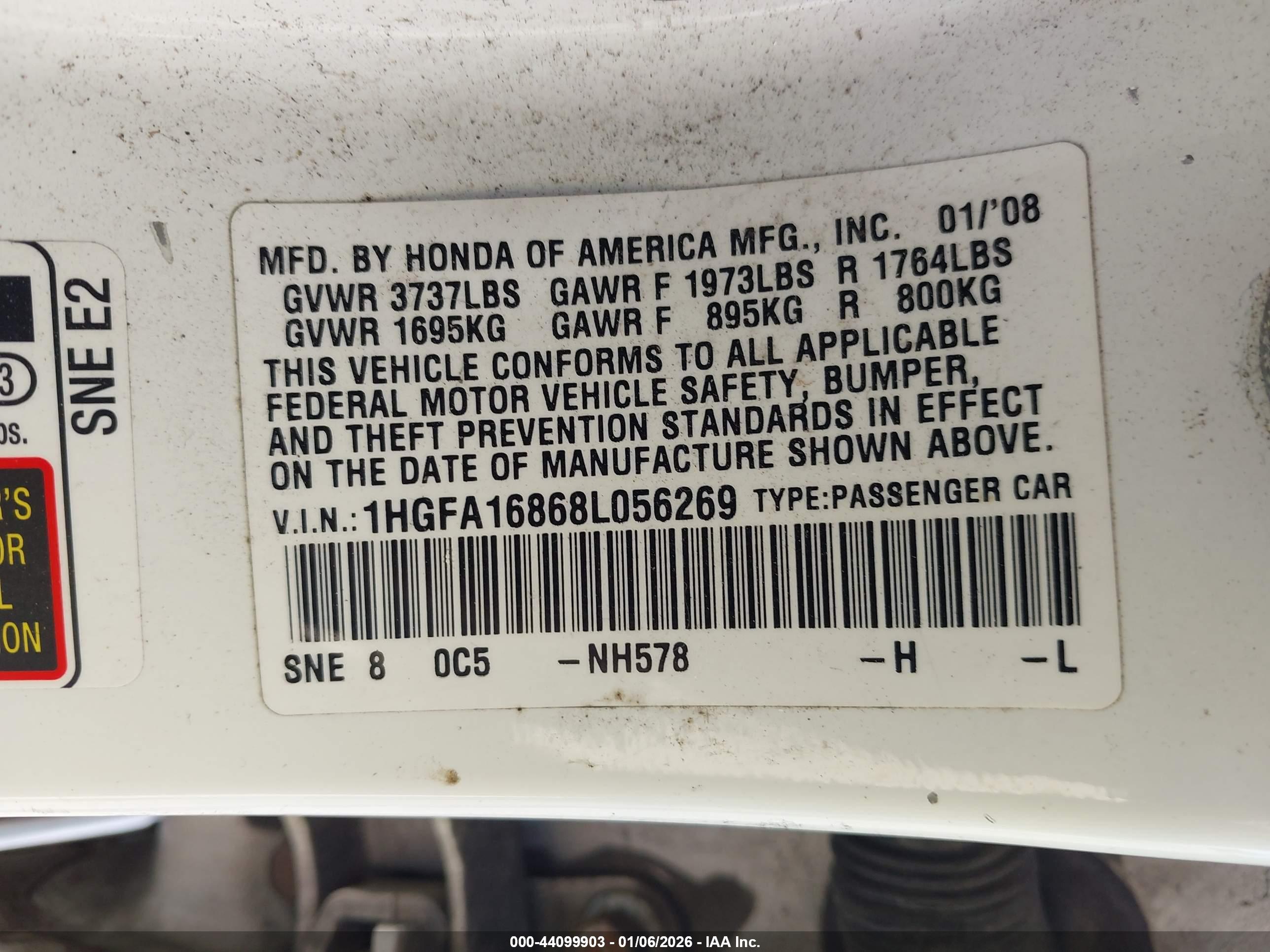HONDA CIVIC image 9