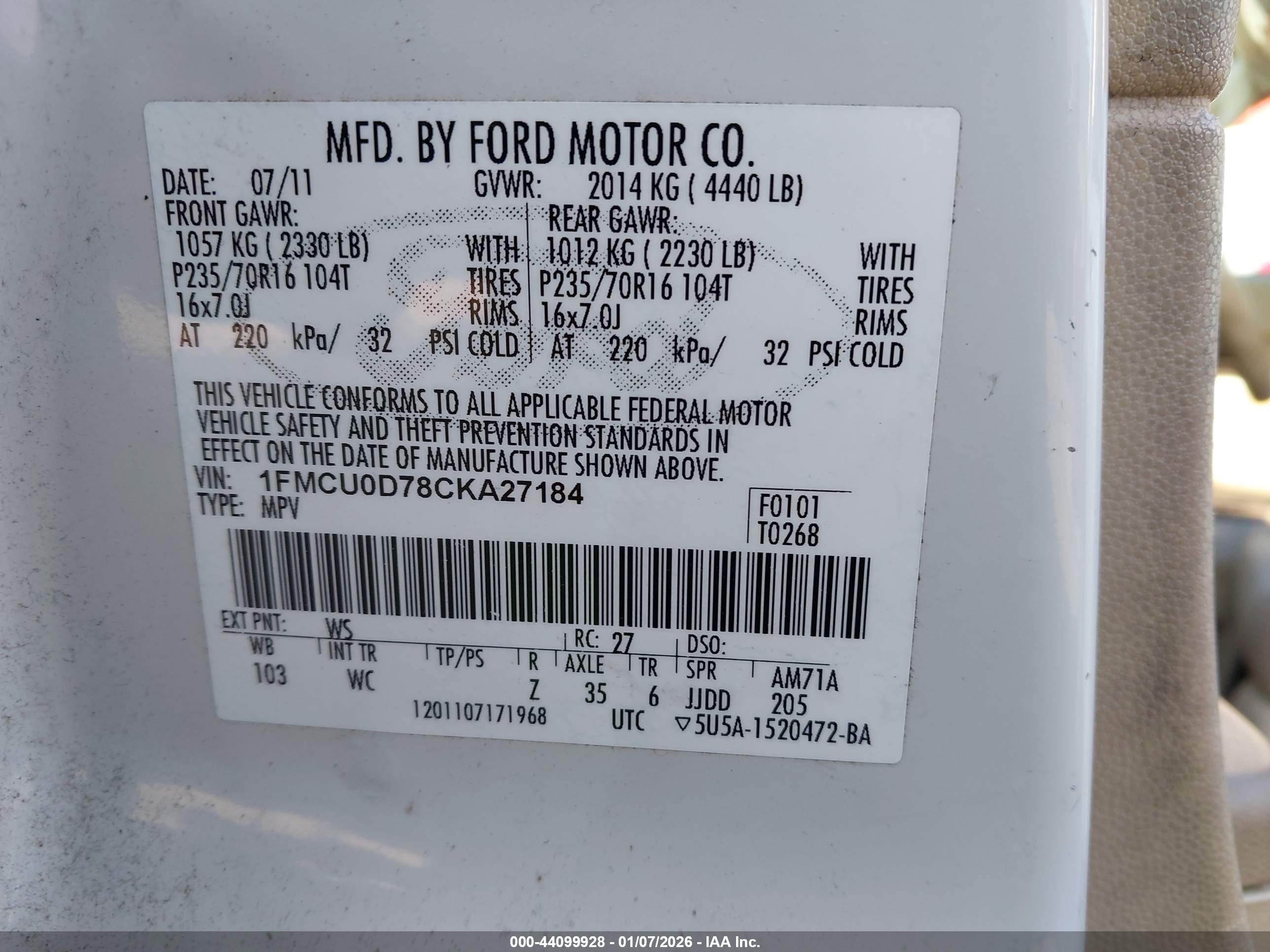 FORD ESCAPE image 9