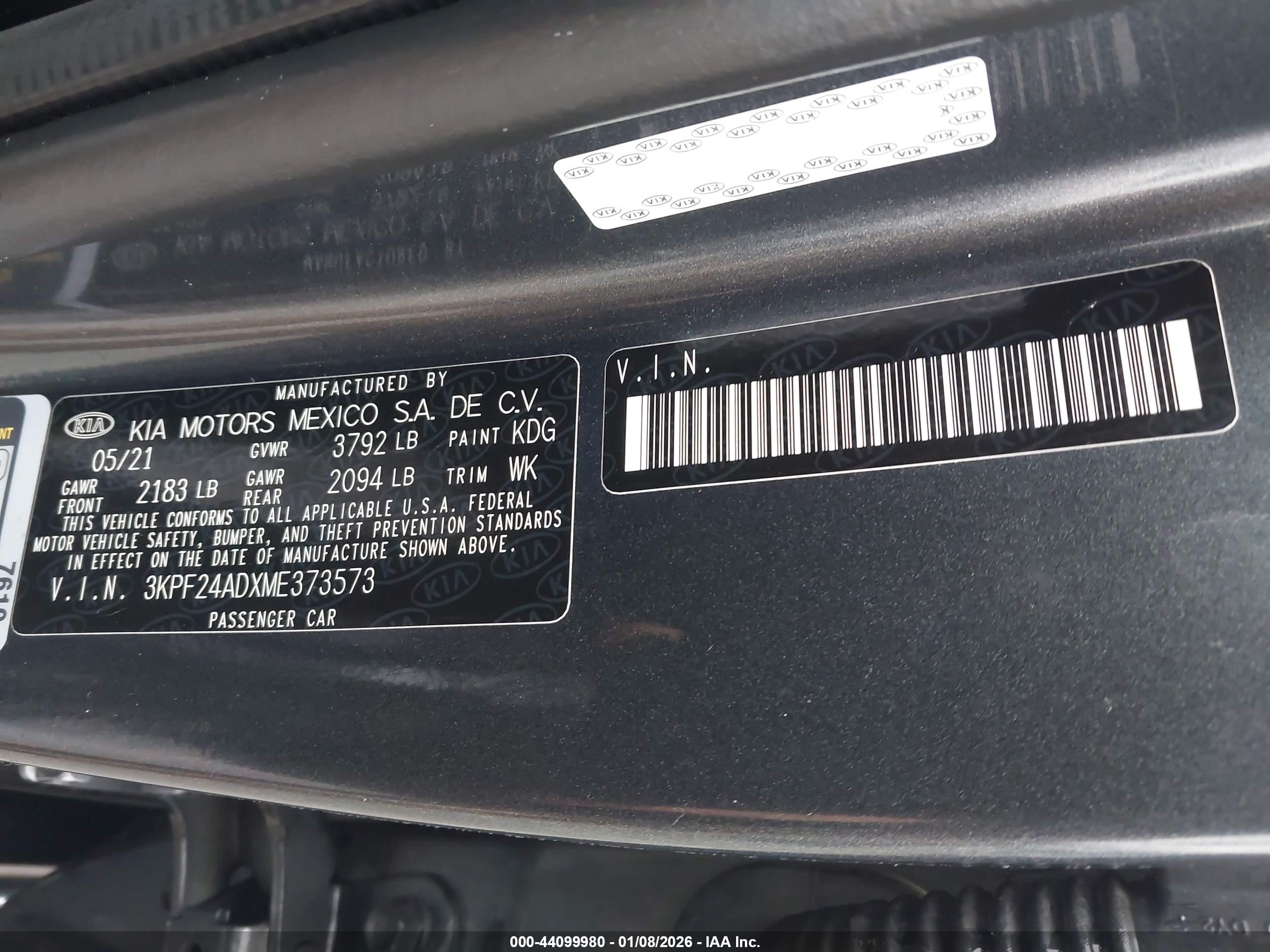 KIA FORTE image 9