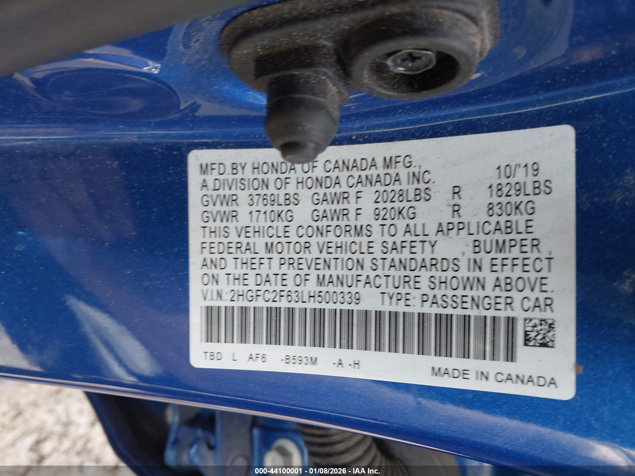 HONDA CIVIC image 9