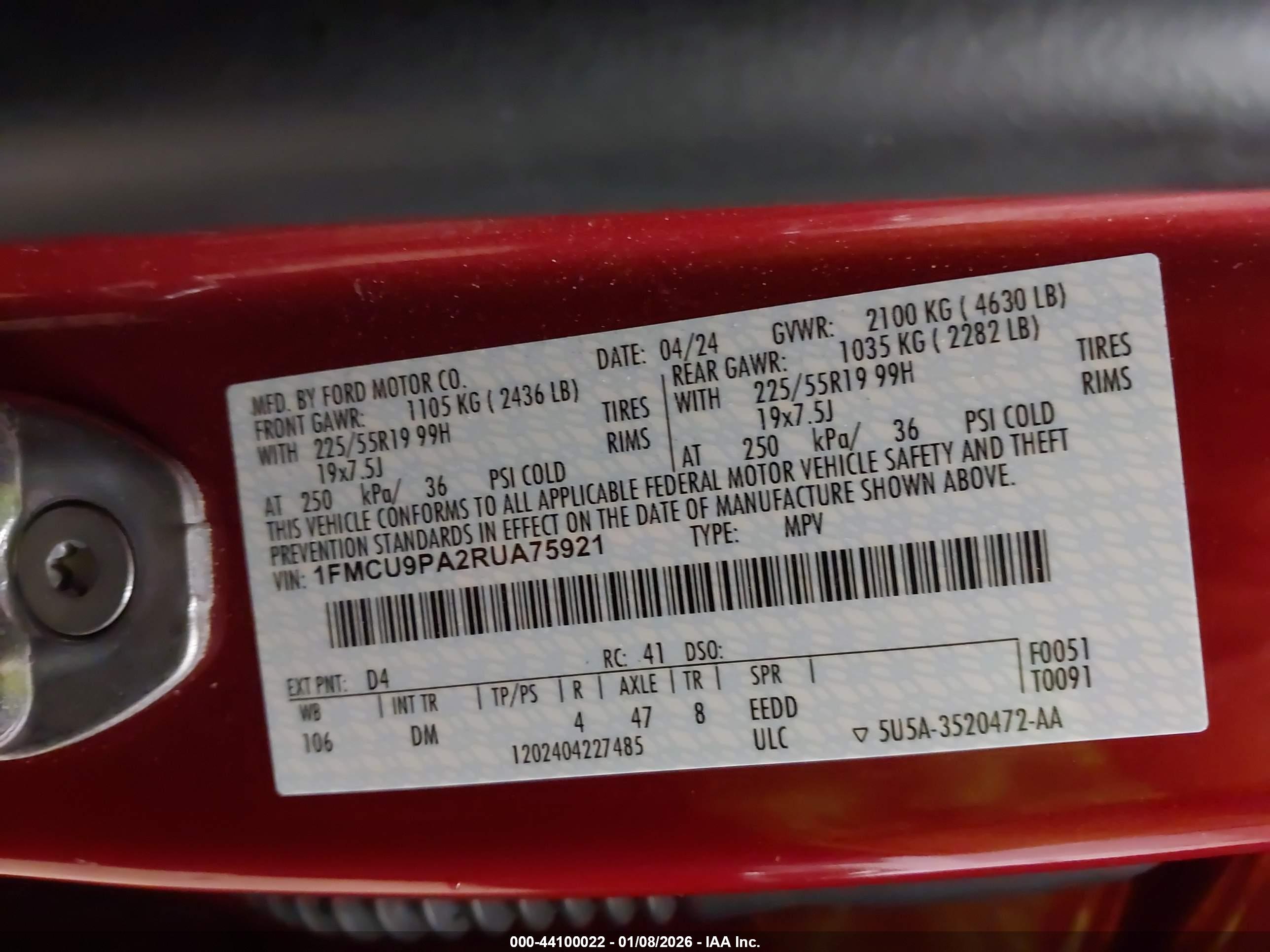 FORD ESCAPE image 9