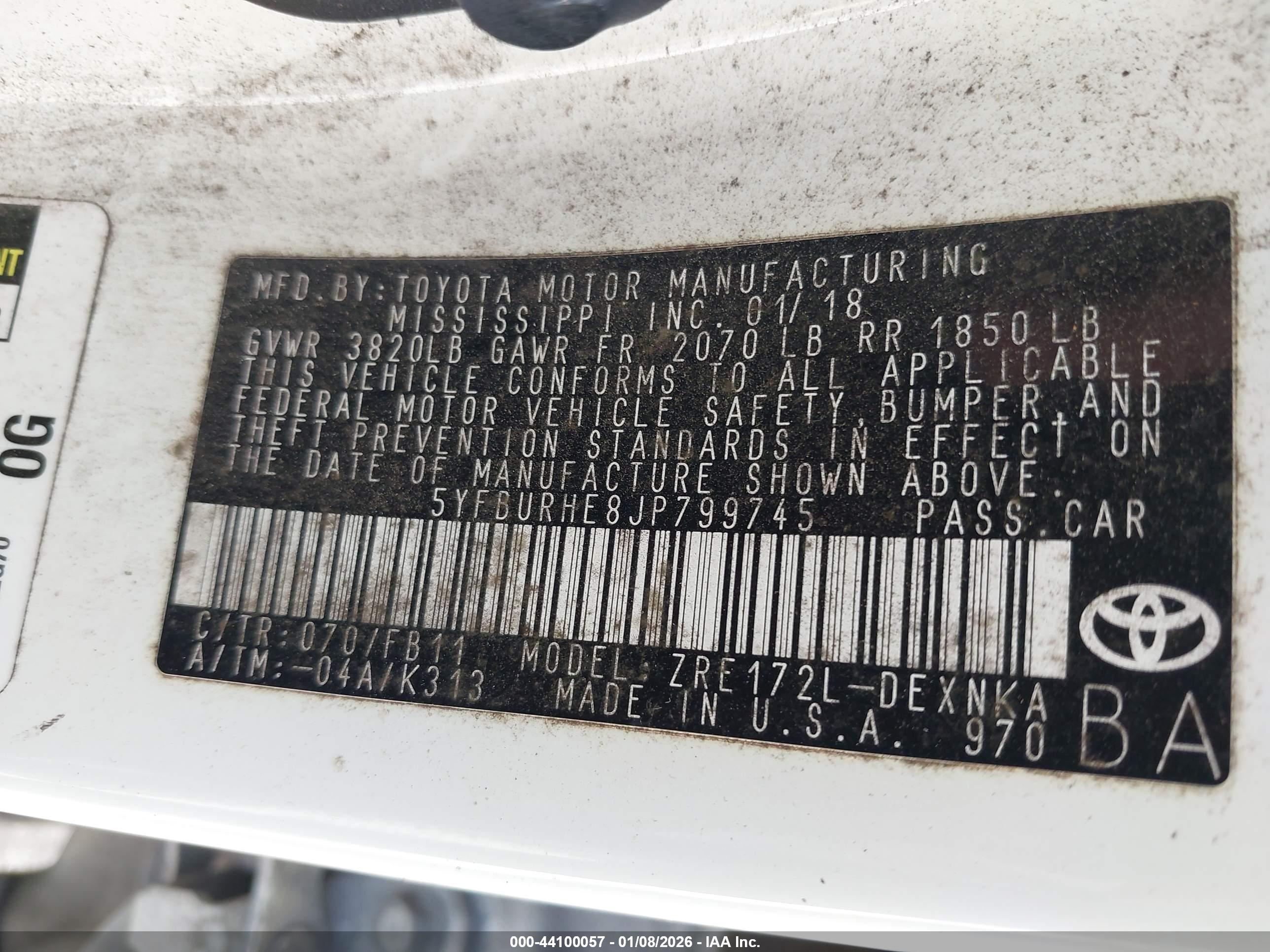 TOYOTA COROLLA image 9