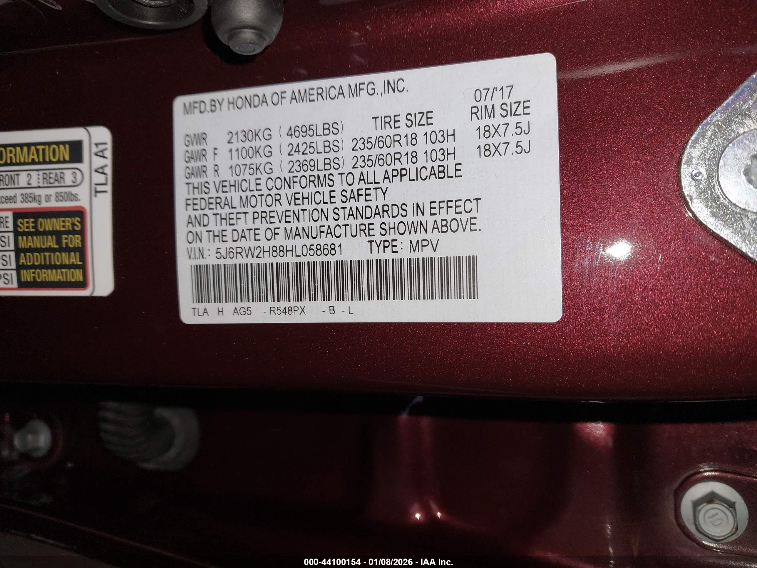 HONDA CR-V image 9