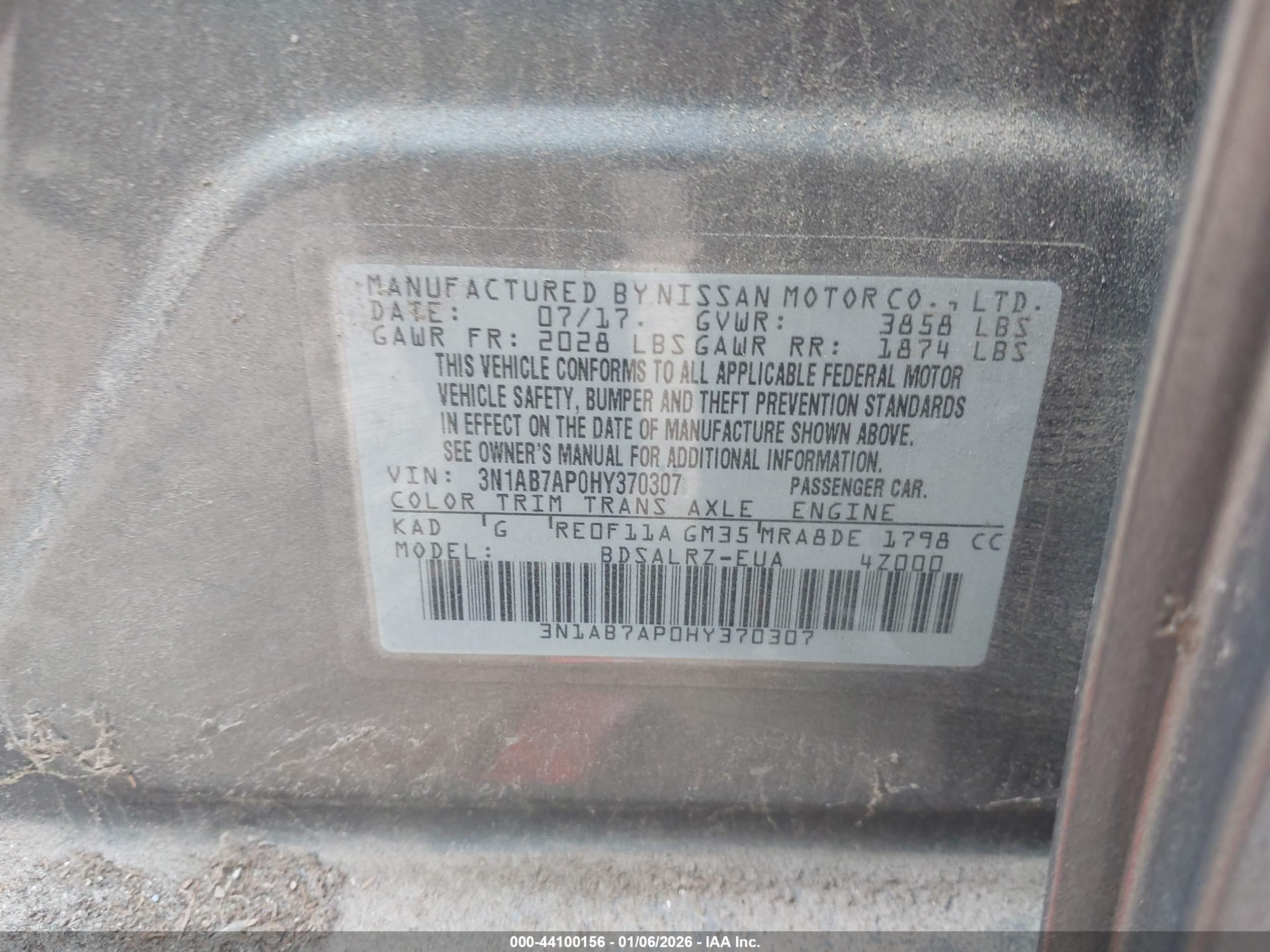 NISSAN SENTRA image 9