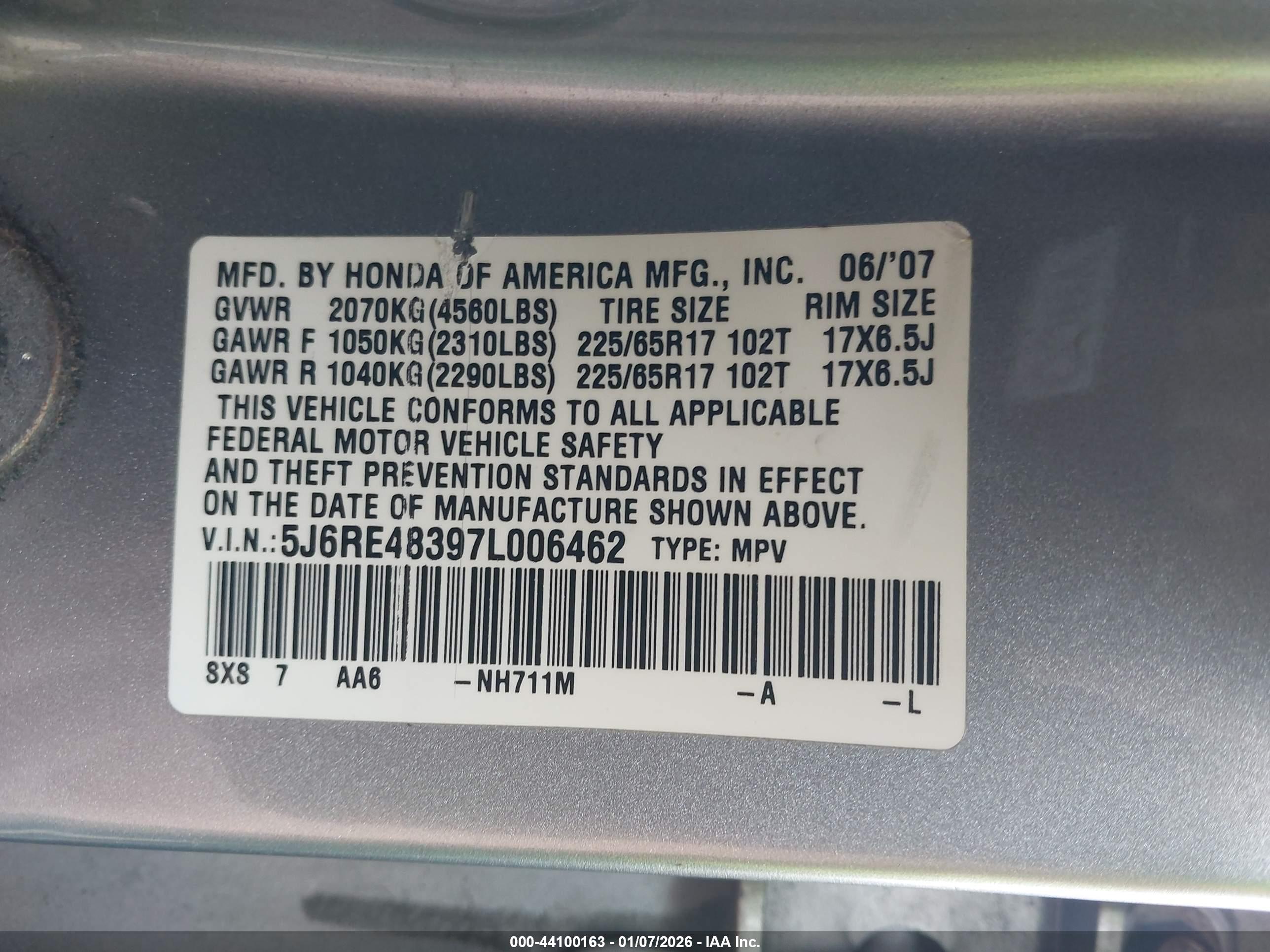 HONDA CR-V image 9