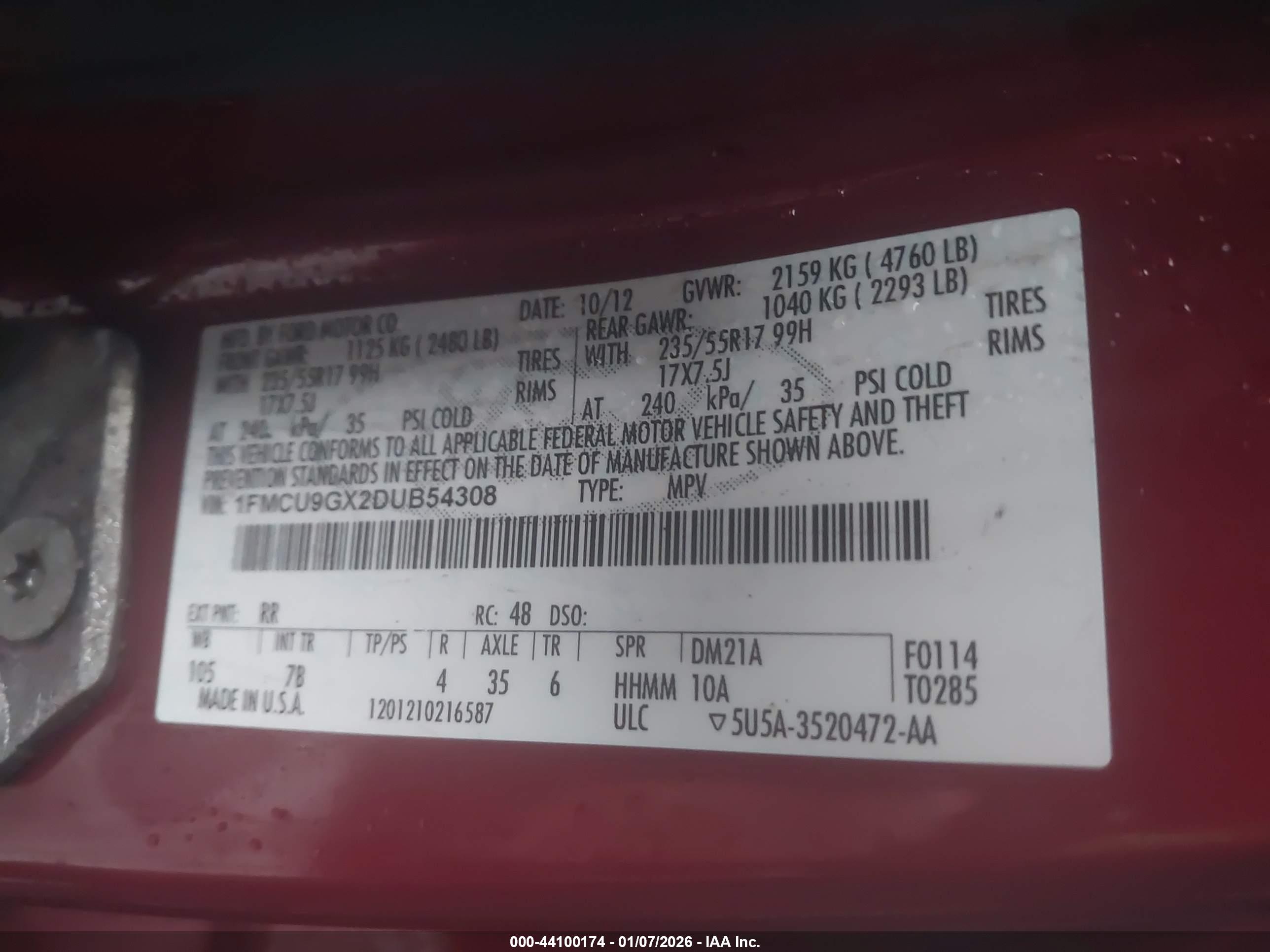 FORD ESCAPE image 9