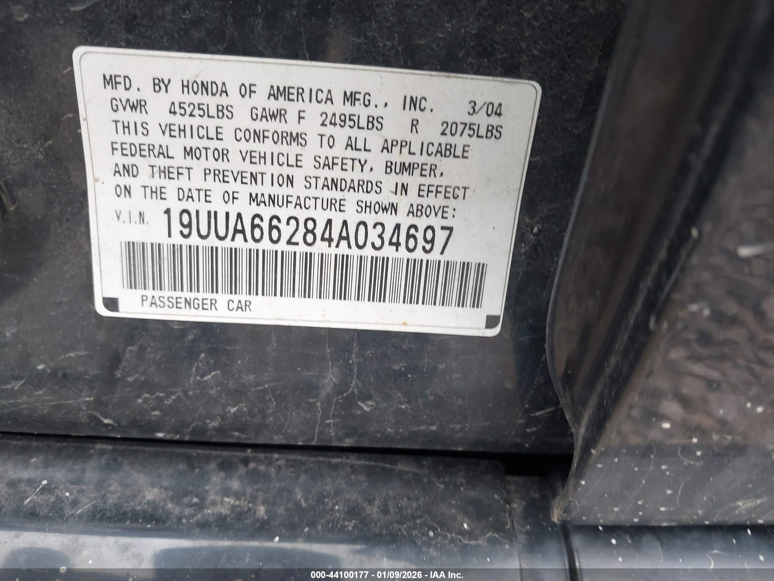 ACURA TL image 9