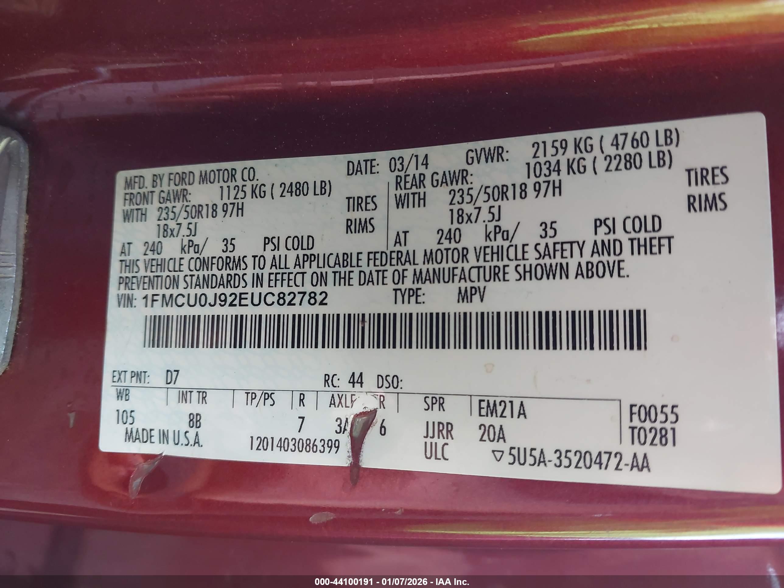 FORD ESCAPE image 9