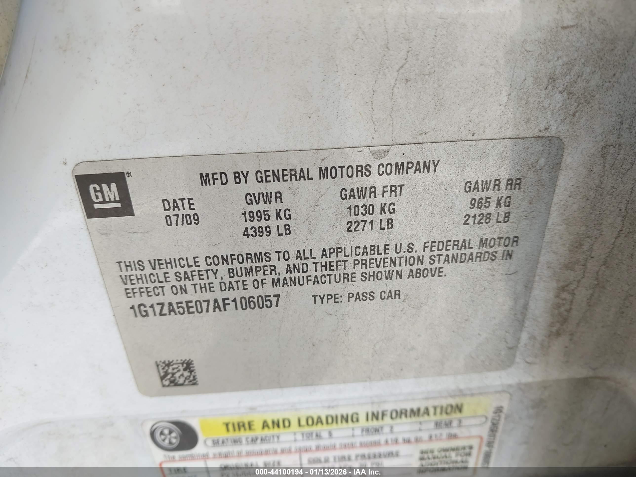 CHEVROLET MALIBU image 9