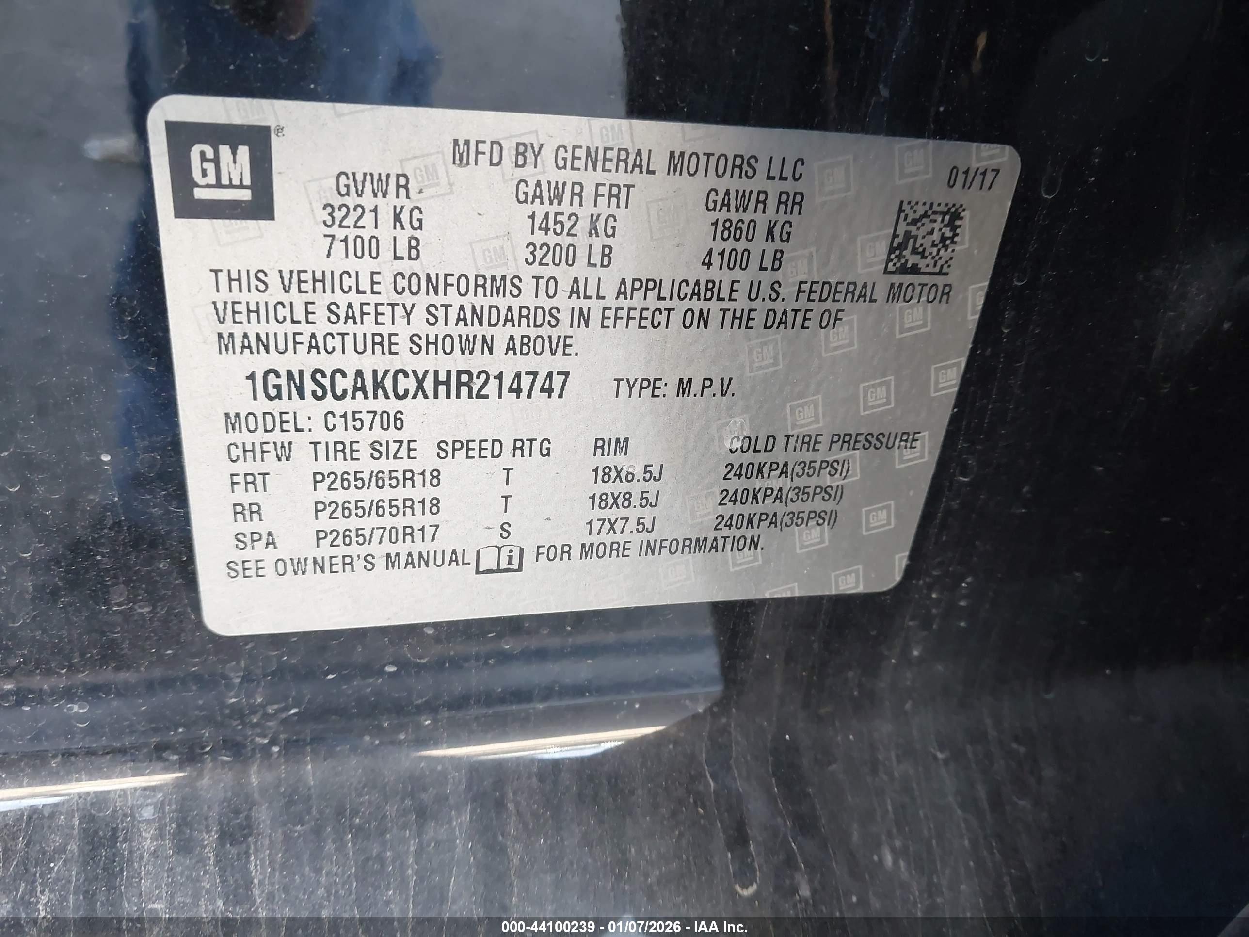 CHEVROLET TAHOE image 9