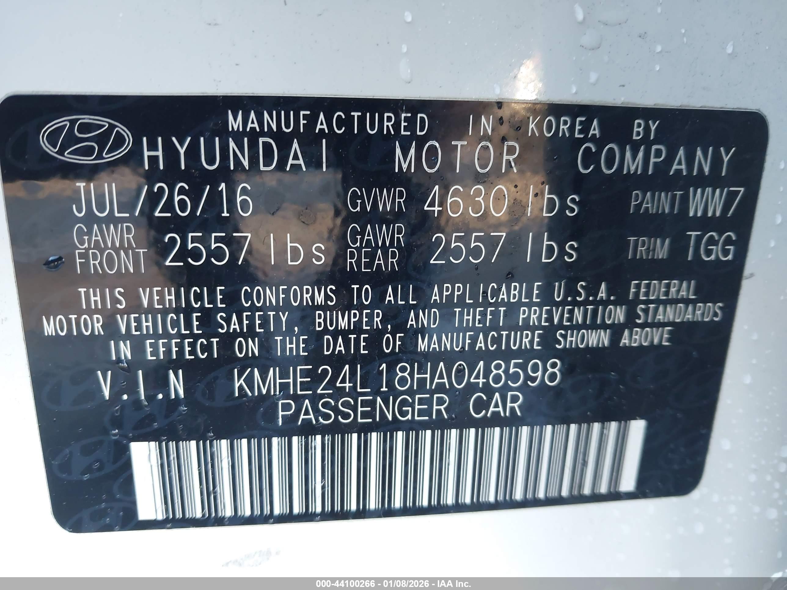 HYUNDAI SONATA image 9