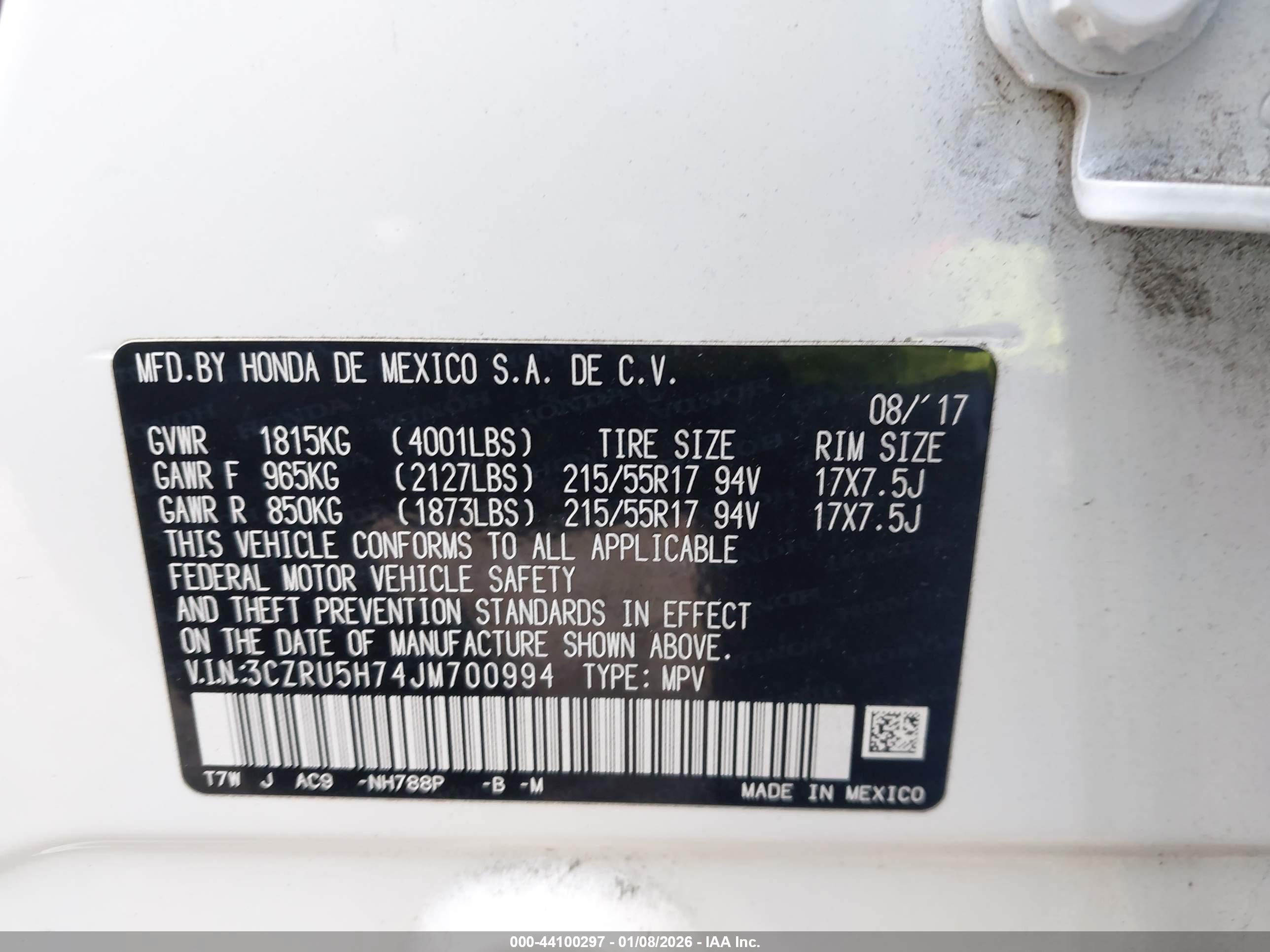 HONDA HR-V image 9